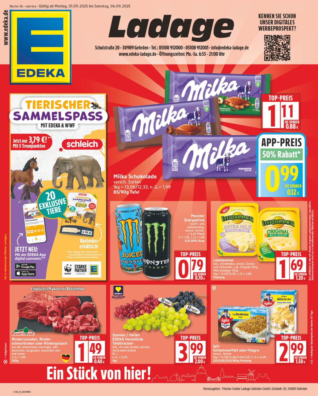 NP - Edeka - Gehrden-Prospekt gültig vom 01.09. bis 06.09.