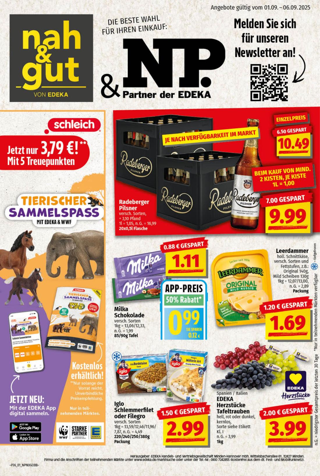 NP - Edeka-Prospekt gültig vom 01.09. bis 06.09.