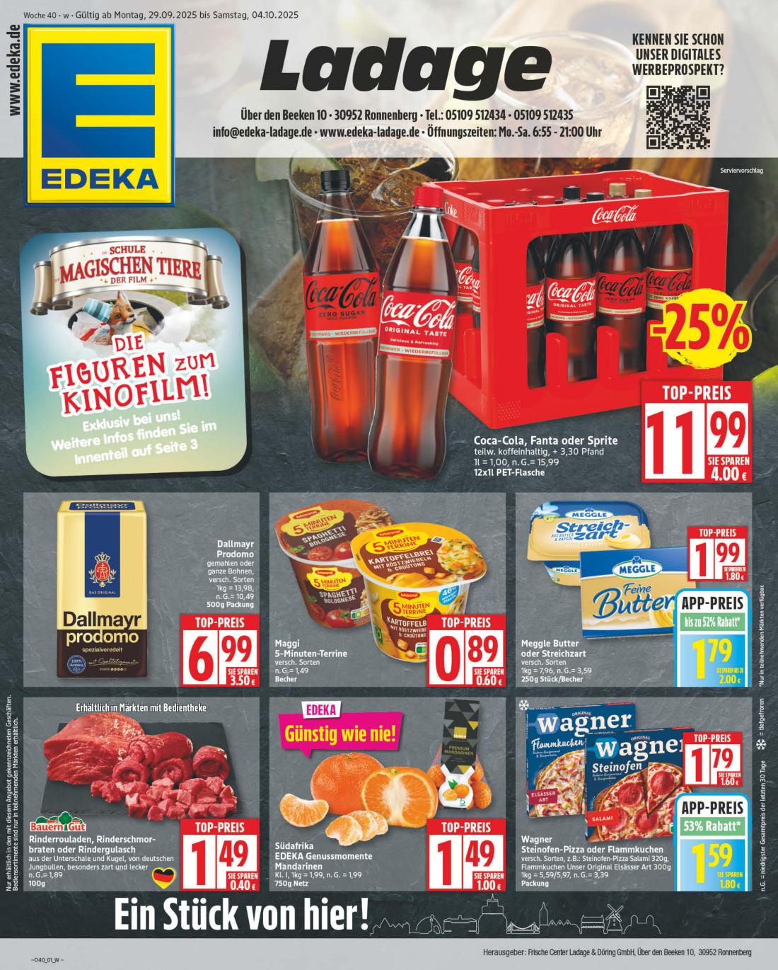 NP - Edeka - Ronnenberg-Prospekt gültig vom 29.09. bis 04.10.