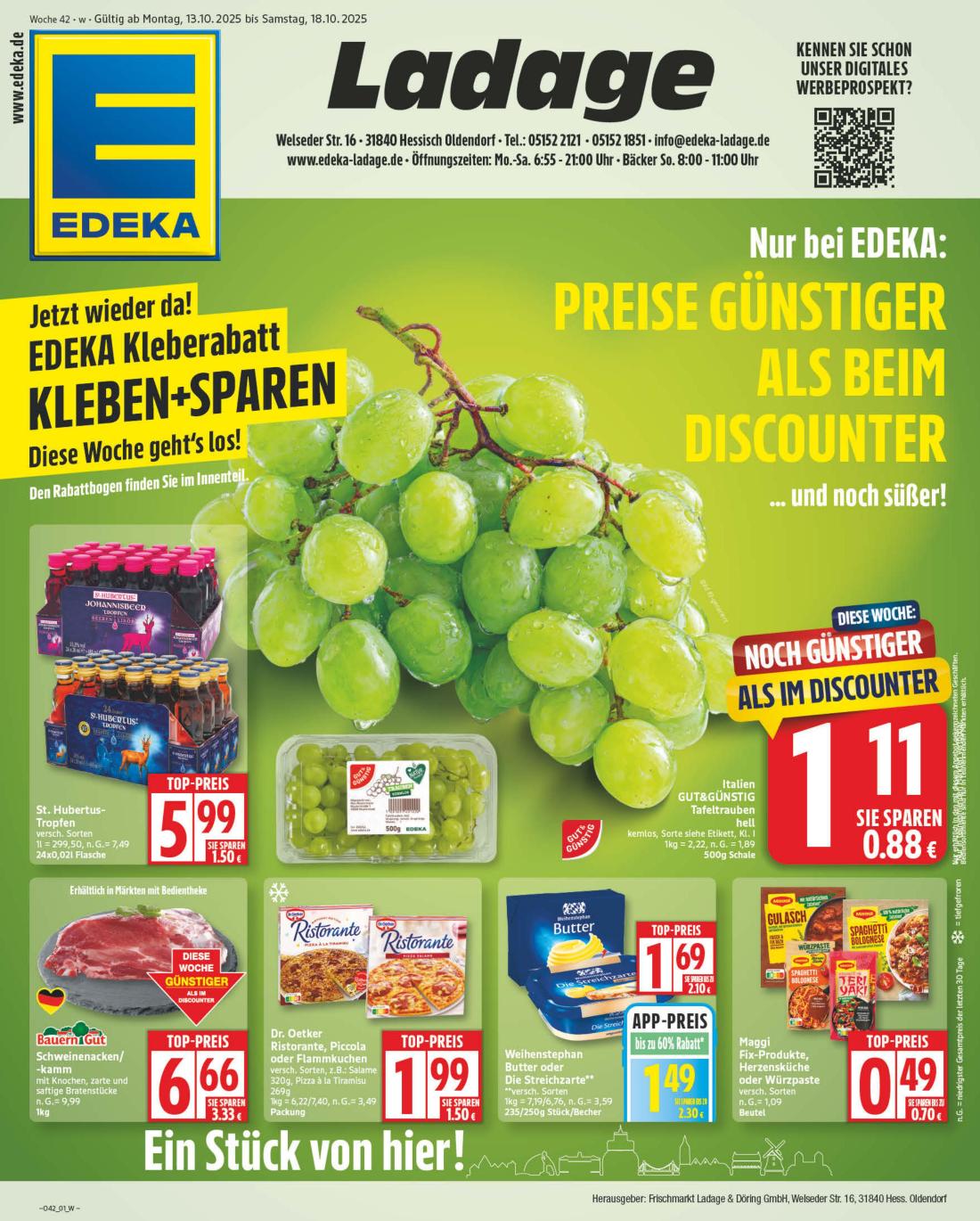 NP - Edeka - Hessisch Oldendorf-Prospekt gültig vom 13.10. bis 18.10.