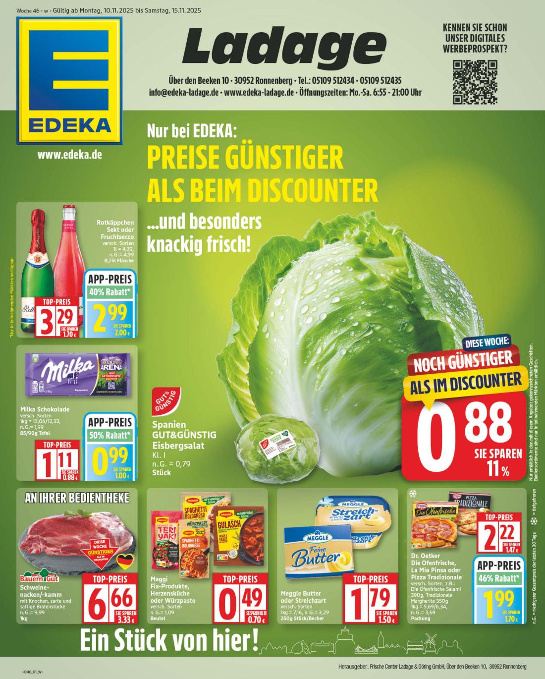 NP - Edeka - Ronnenberg-Prospekt gültig vom 10.11. bis 15.11.