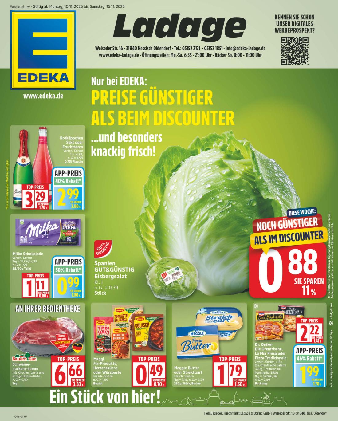NP - Edeka - Oldendorf-Prospekt gültig vom 10.11. bis 15.11.