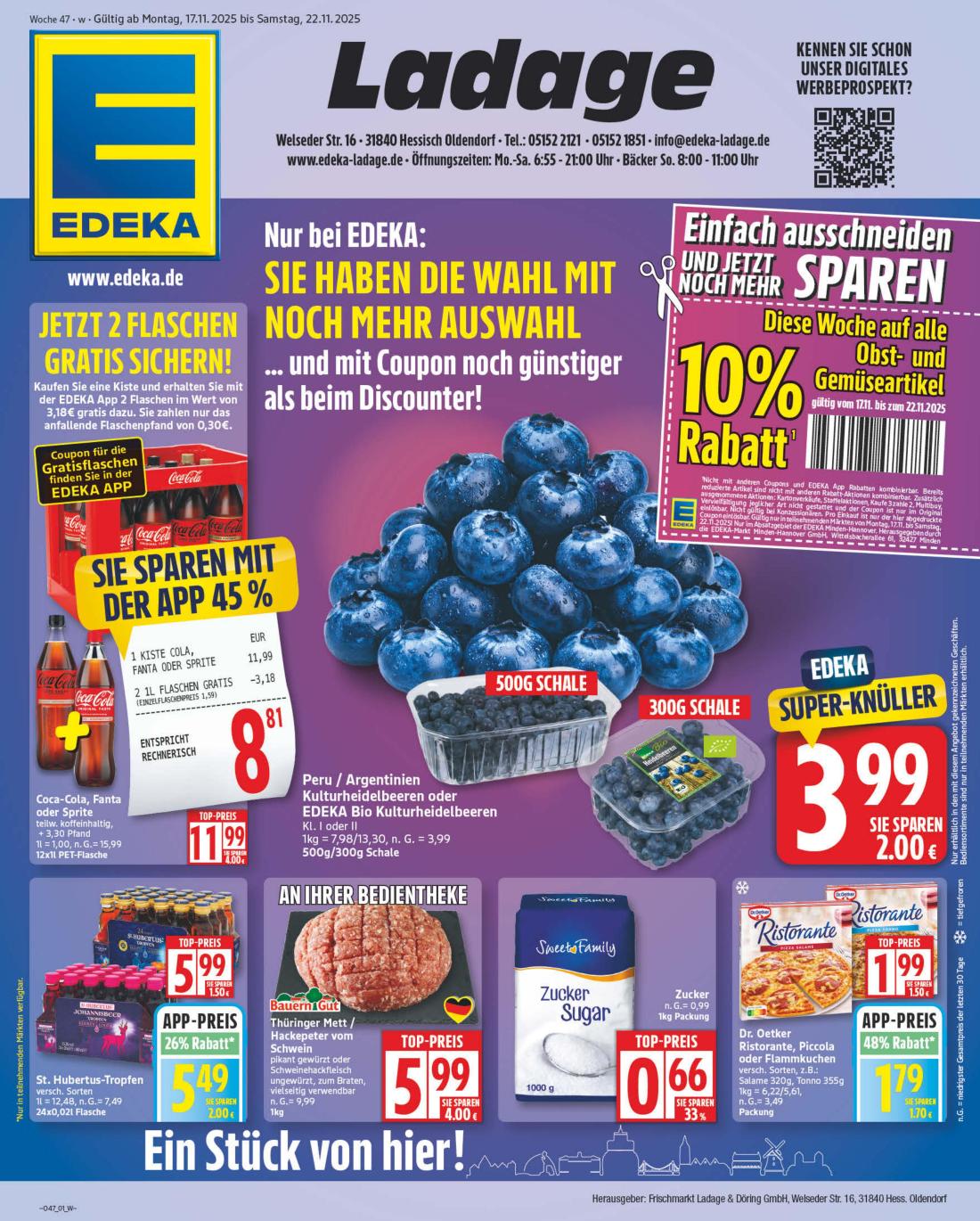 NP - Edeka - Hessisch Oldendorf-Prospekt gültig vom 17.11. bis 22.11.