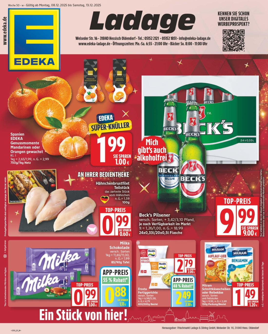 NP - Edeka - Hessisch Oldendorf-Prospekt gültig vom 08.12. bis 13.12.