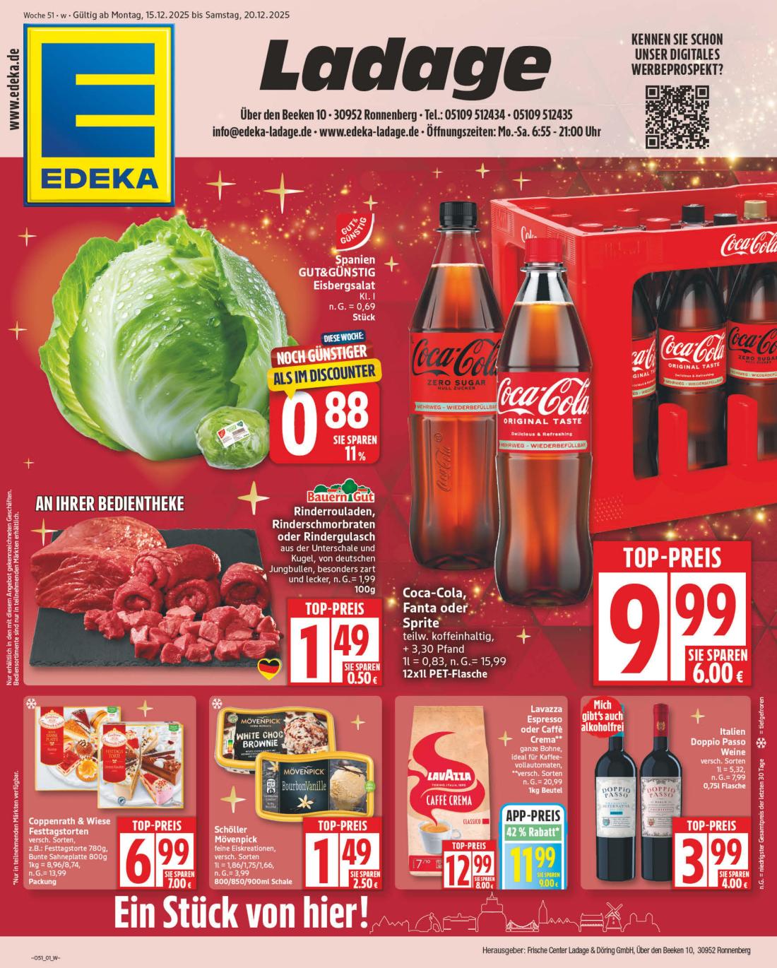 NP - Edeka - Ronnenberg-Prospekt gültig vom 15.12. bis 20.12.