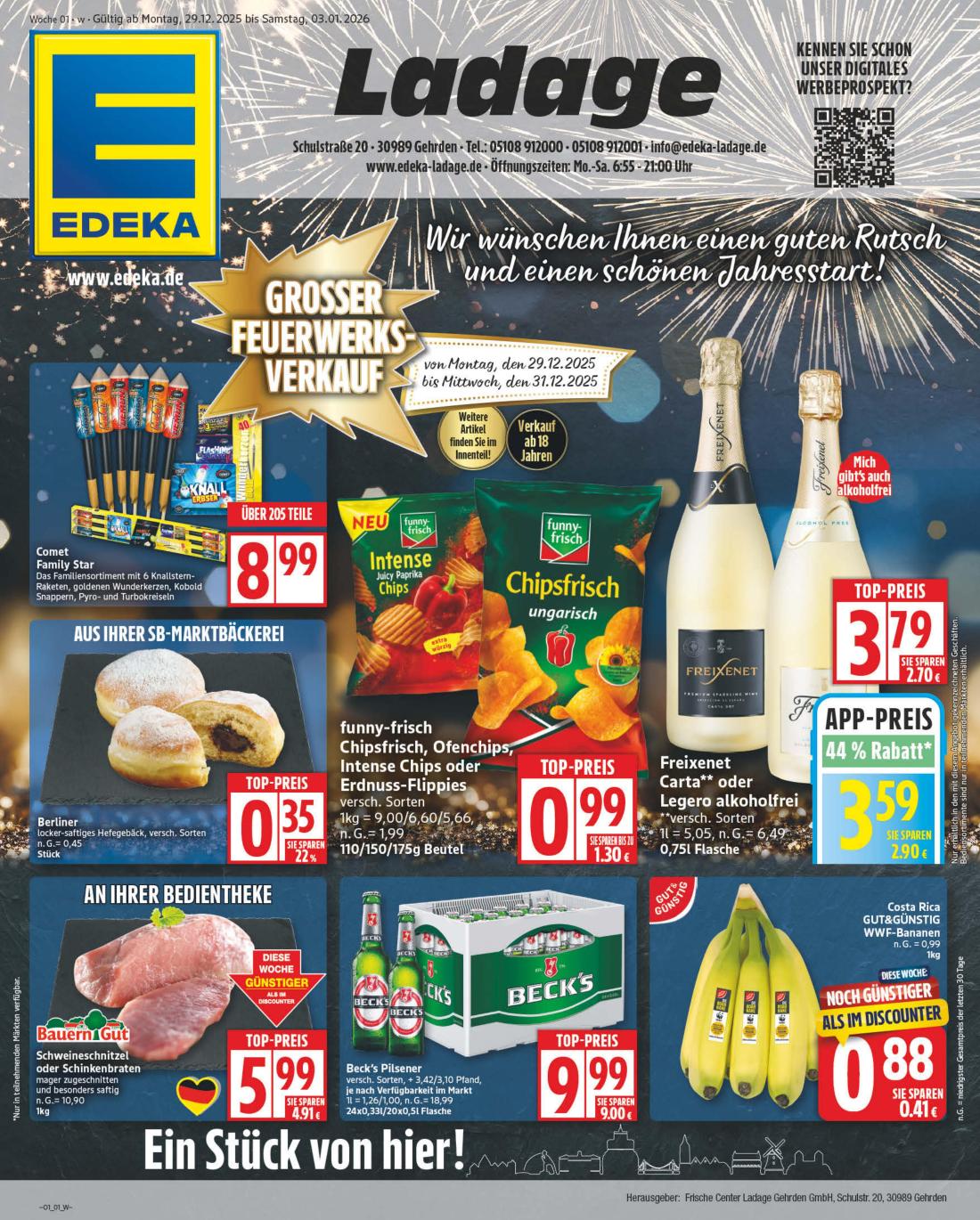 NP - Edeka - Gehrden-Prospekt gültig vom 29.12. bis 03.01.