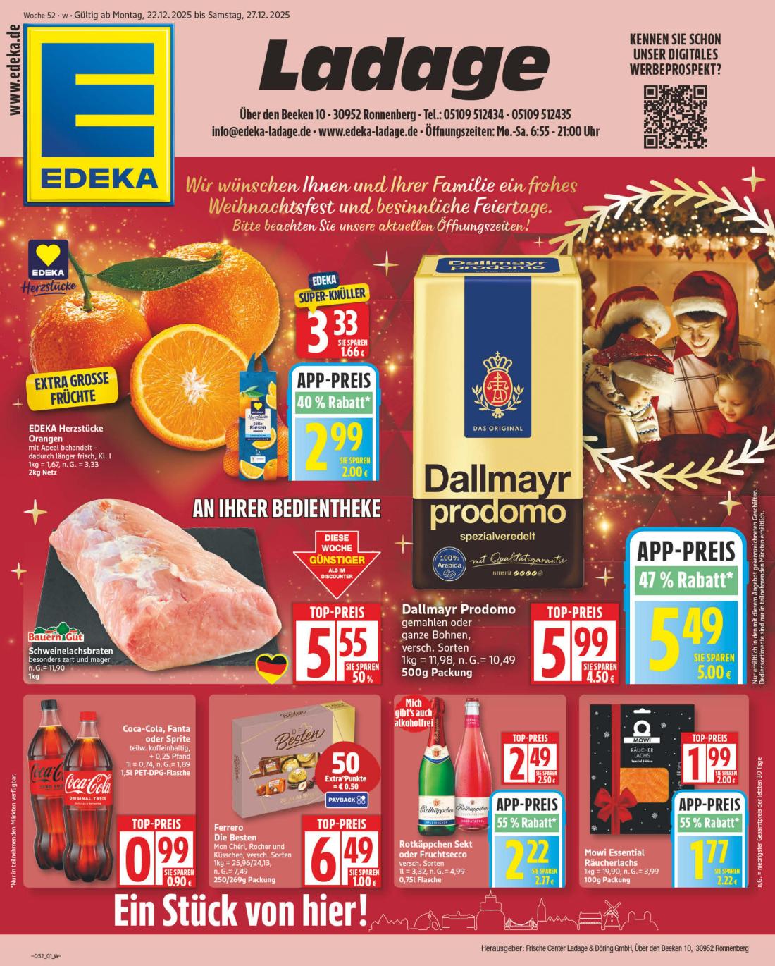 NP - Edeka - Ronnenberg-Prospekt gültig vom 29.12. bis 03.01.