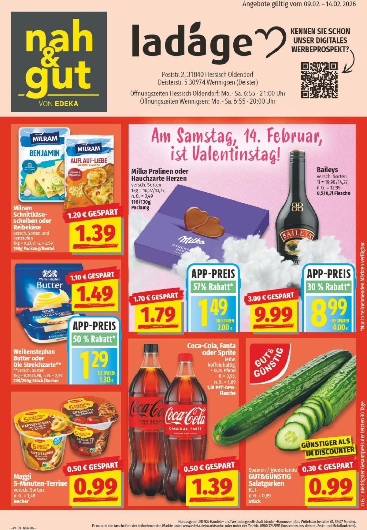 NP - nah & gut-Prospekt gültig vom 09.02.2026 bis 14.02.2026
