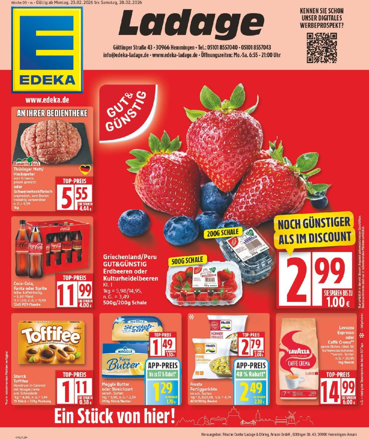 NP - Edeka - Hemmingen-Prospekt gültig vom 23.02.2026 bis 28.02.2026