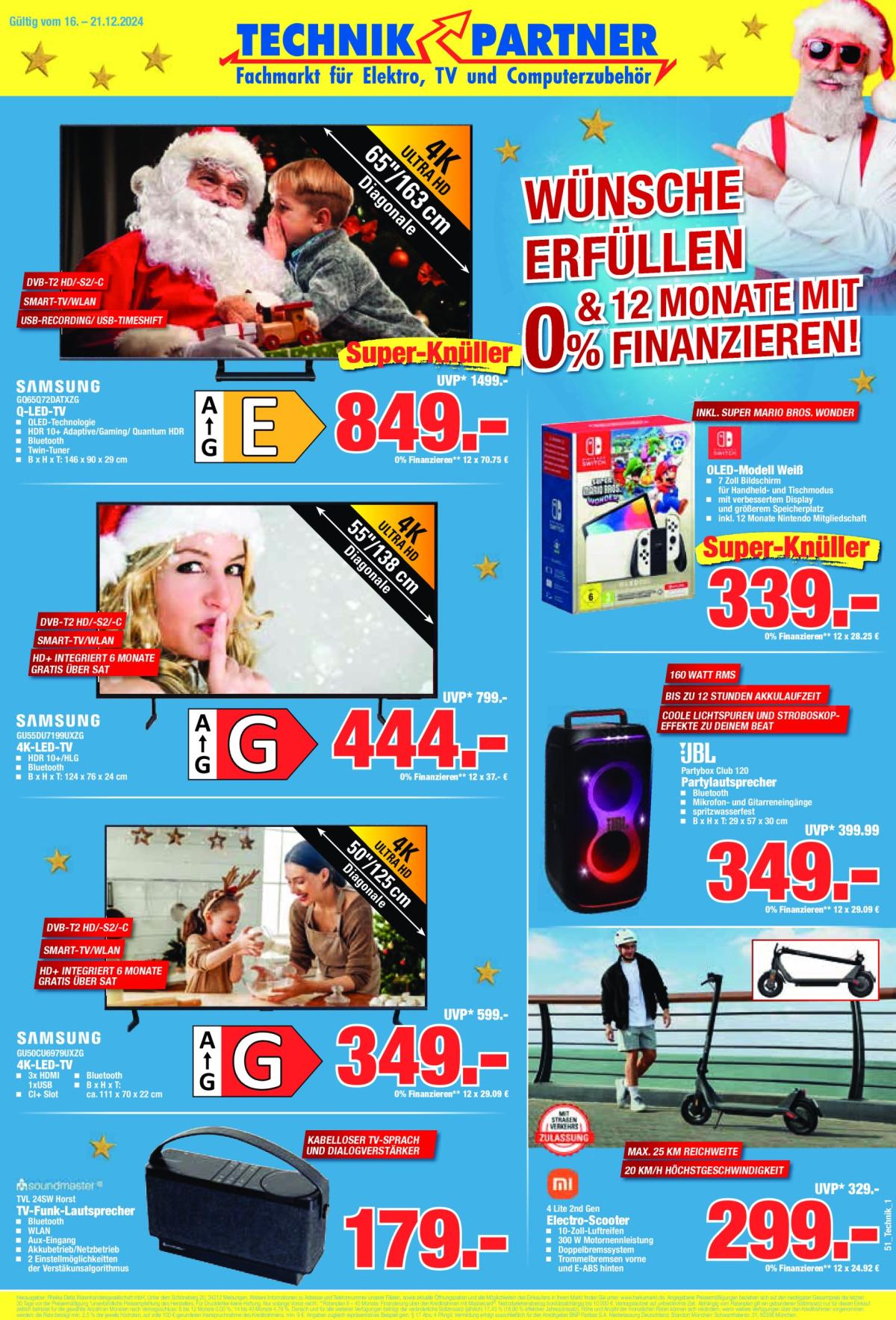 Herkules - Technik Partner-Prospekt gültig von 16.12. bis 21.12.