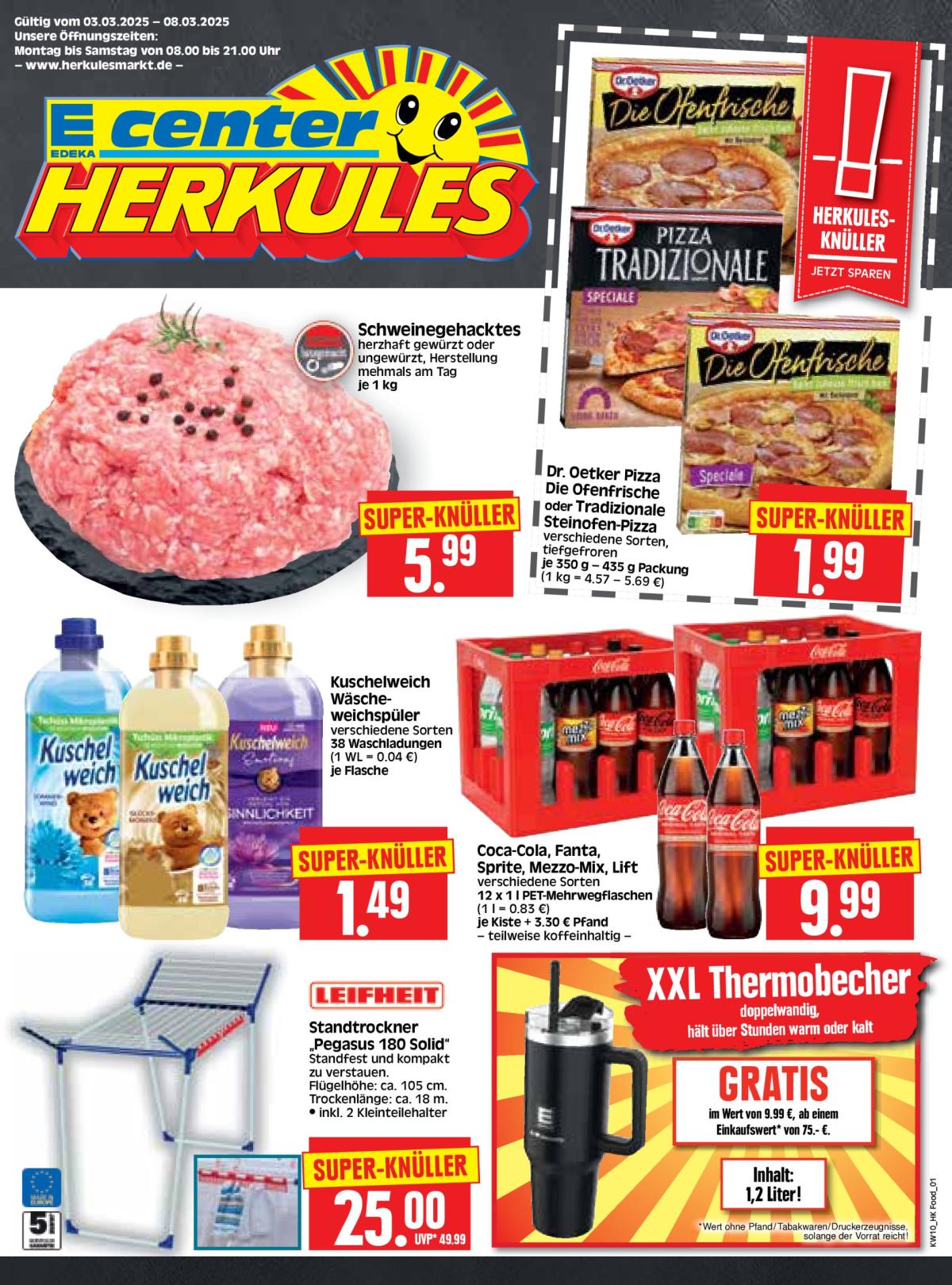Herkules-Prospekt gültig von 03.03. bis 08.03.