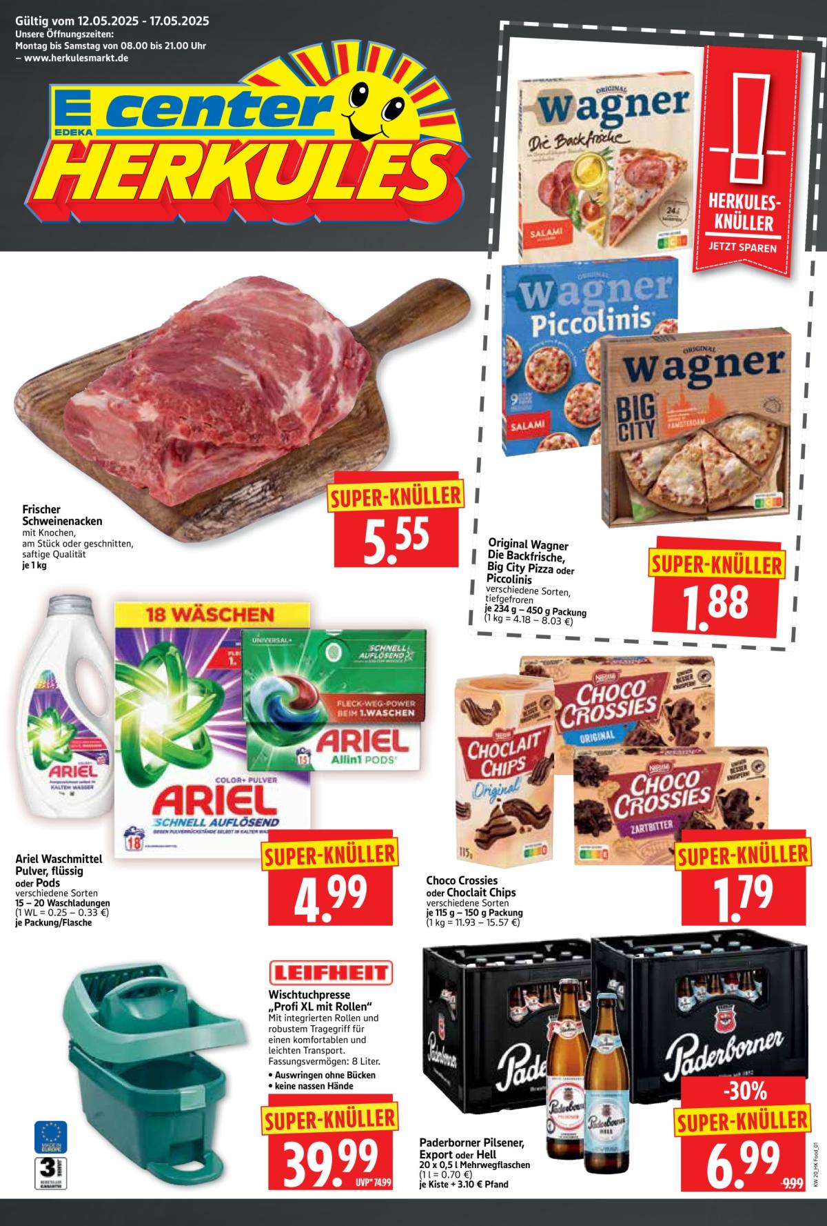 Herkules-Prospekt gültig von 12.05. bis 17.05.