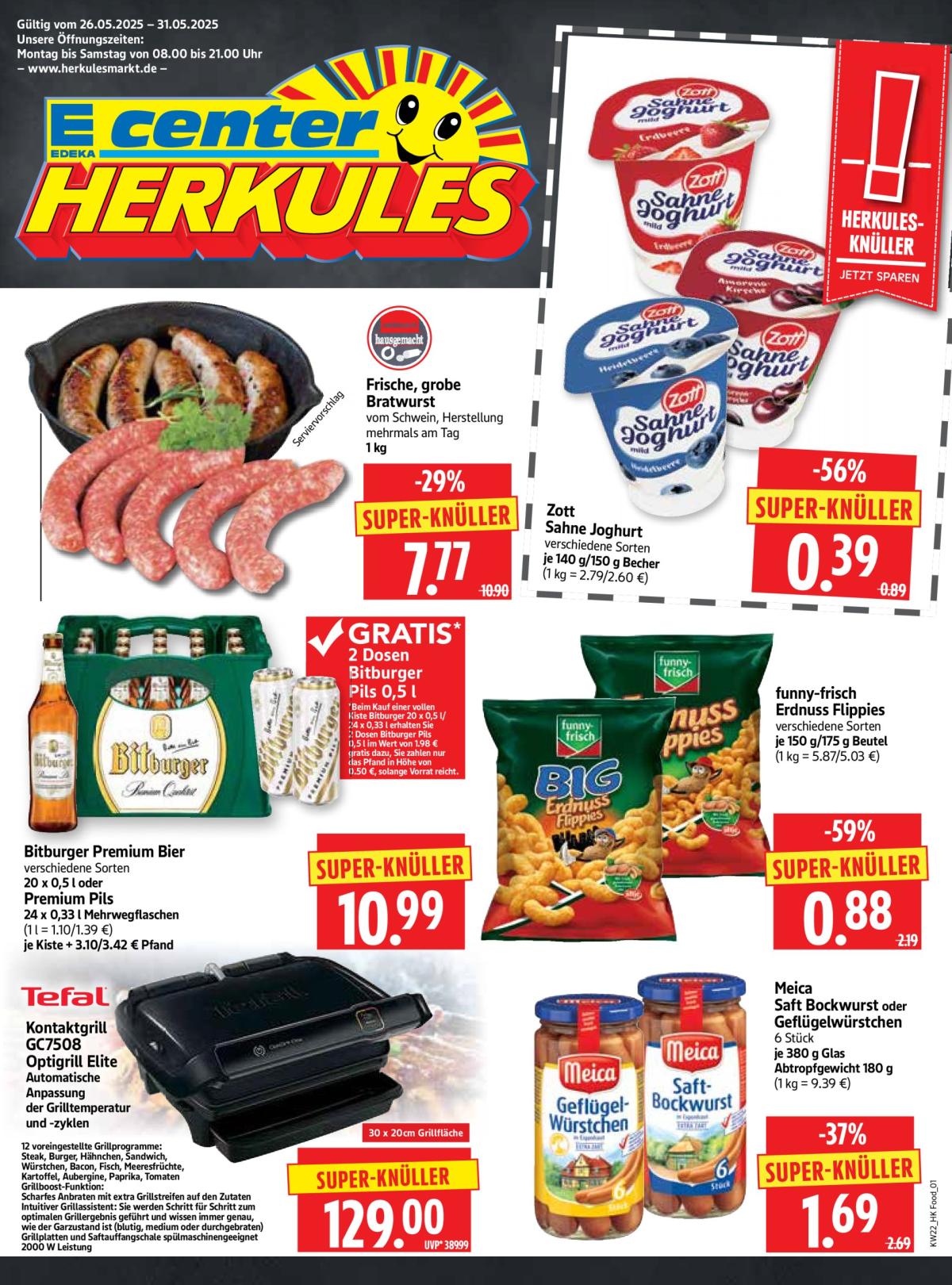 Herkules-Prospekt gültig von 26.05. bis 31.05.