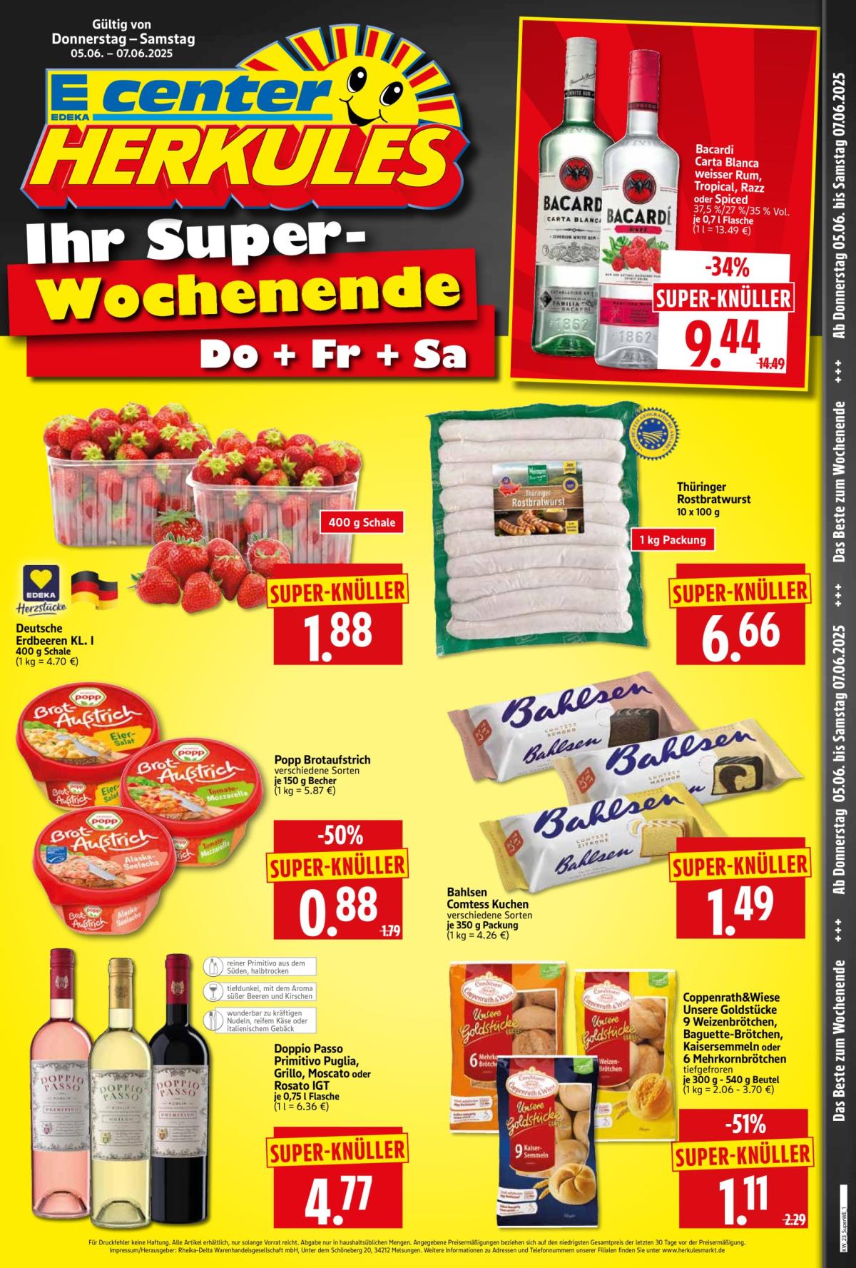 Herkules - Sonderbeilage-Prospekt gültig von 05.06. bis 07.06.