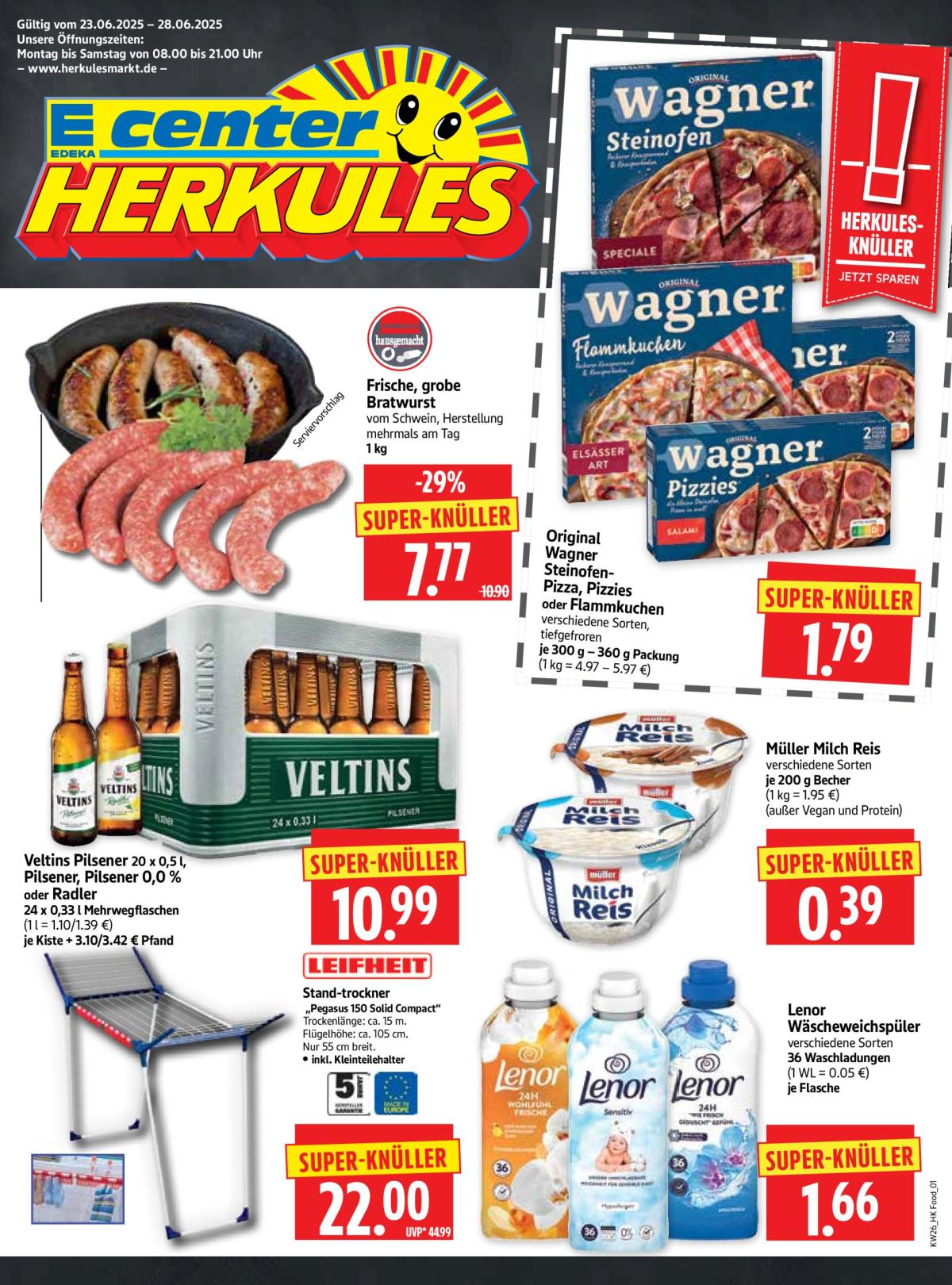 Herkules-Prospekt gültig vom 23.06. bis 28.06.