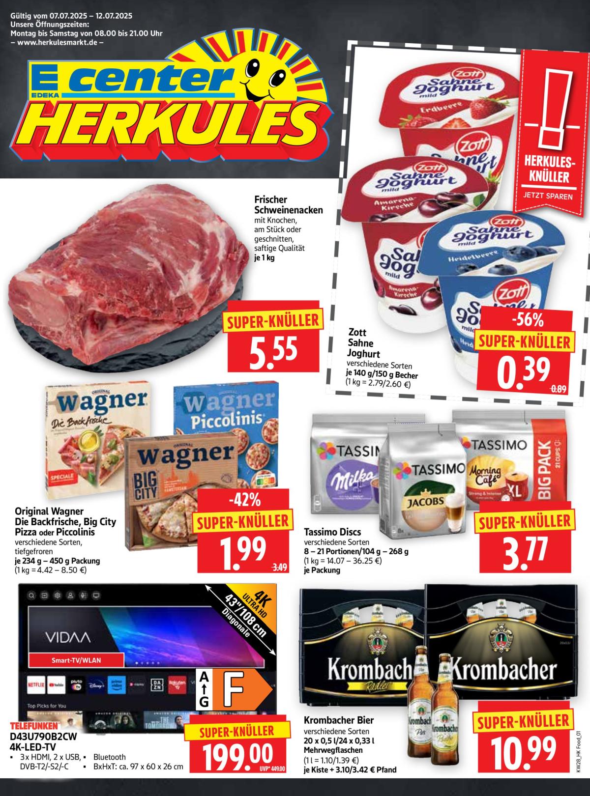 Herkules-Prospekt gültig vom 07.07. bis 12.07.
