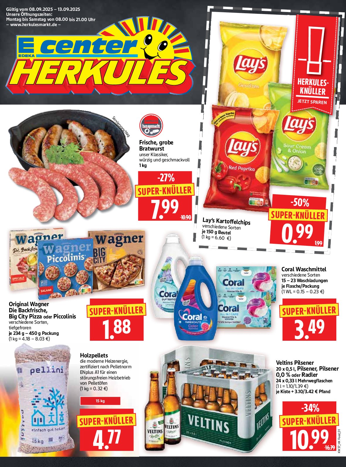 Herkules-Prospekt gültig vom 08.09. bis 13.09.