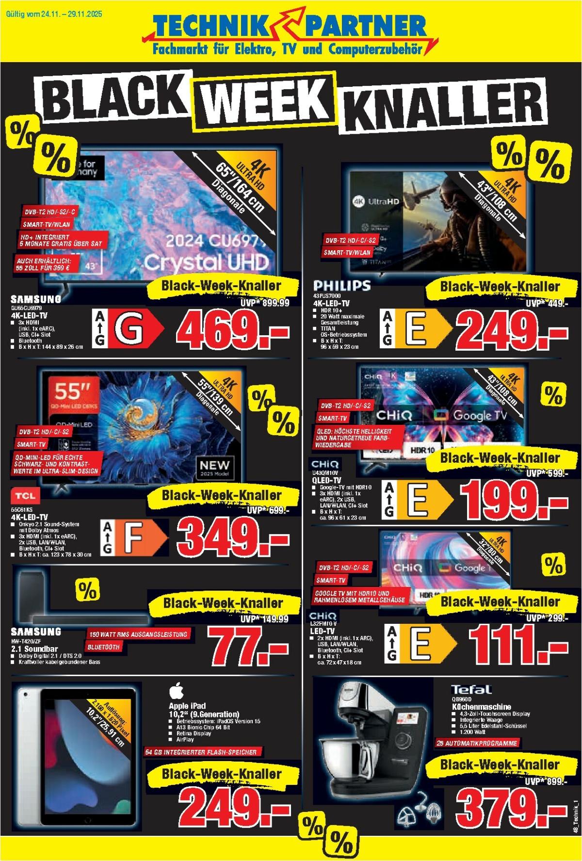 Herkules - Technik Partner-Prospekt gültig vom 24.11. bis 29.11.