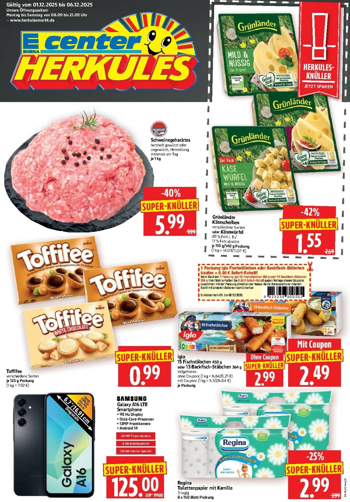 Herkules-Prospekt gültig vom 01.12. bis 06.12.