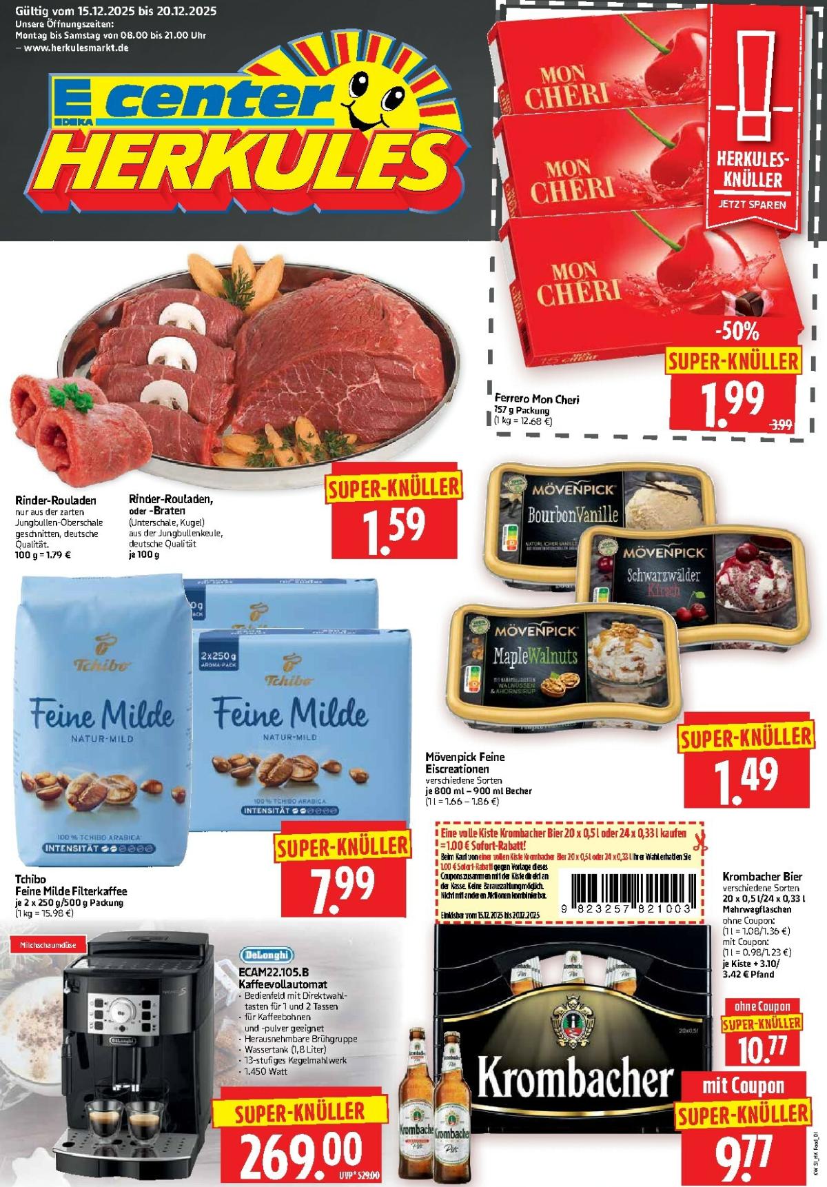 Herkules-Prospekt gültig vom 15.12. bis 20.12.
