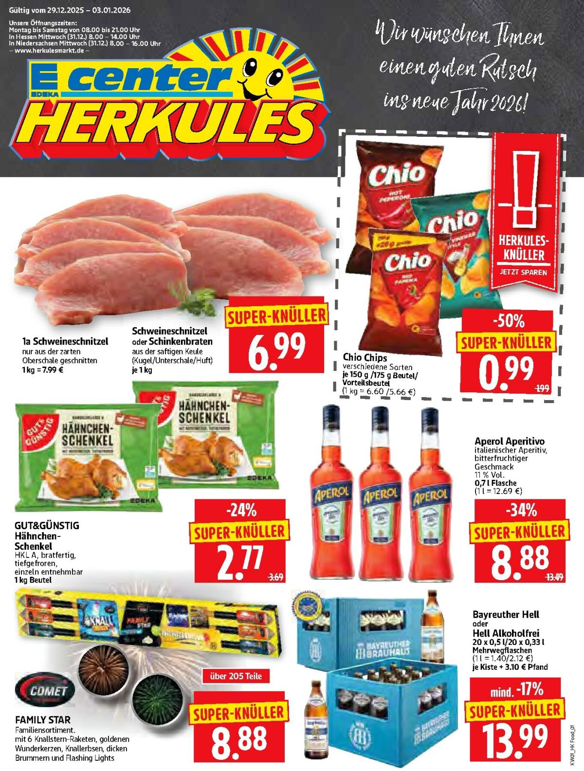 Herkules-Prospekt gültig vom 29.12. bis 03.01.