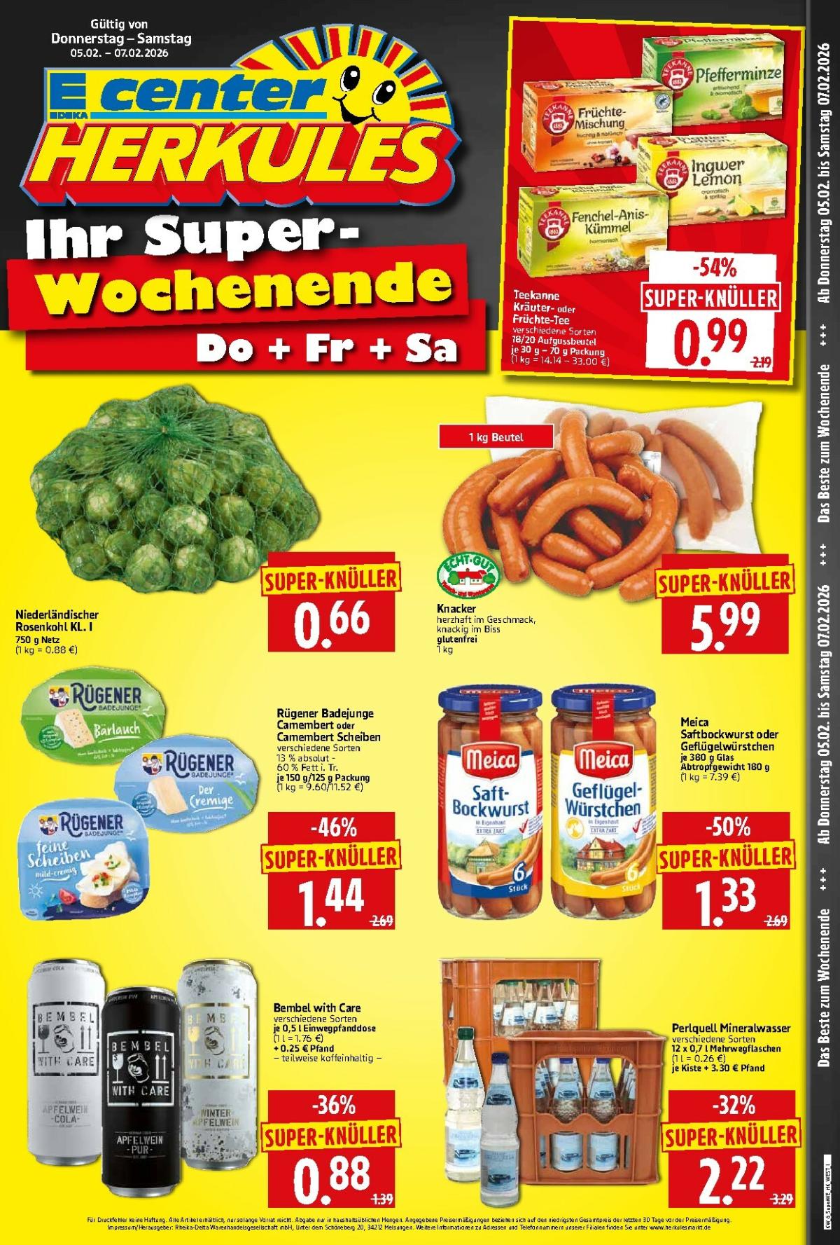 Herkules - Sonderbeilage-Prospekt gültig vom 05.02.2026 bis 07.02.2026