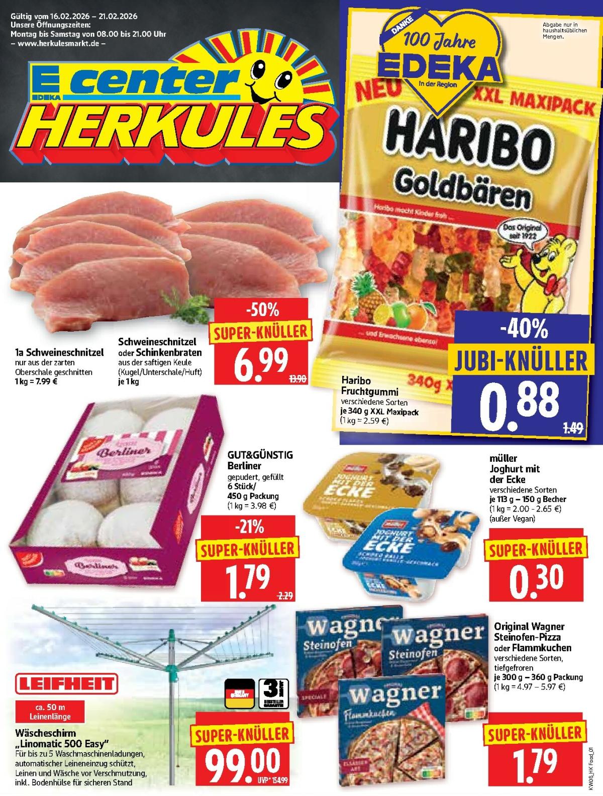 Herkules-Prospekt gültig vom 16.02.2026 bis 21.02.2026