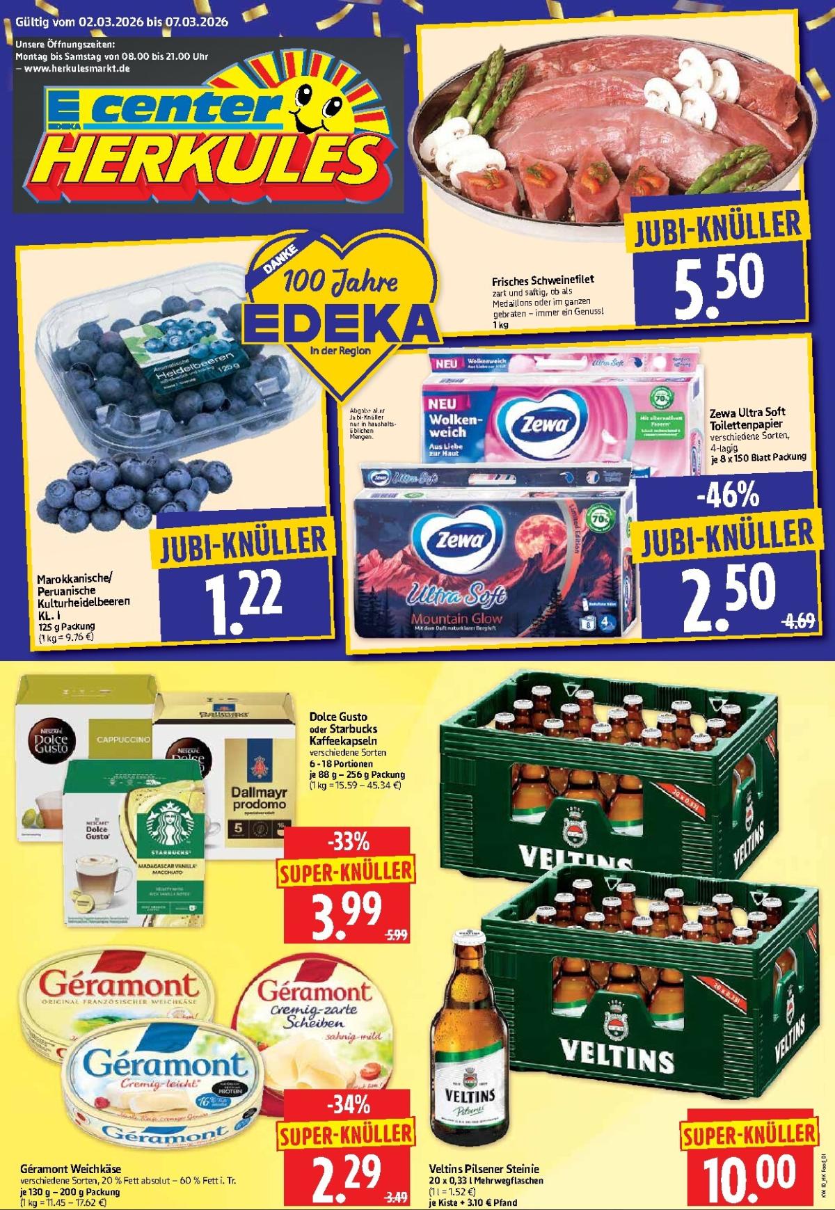 Herkules-Prospekt gültig vom 02.03.2026 bis 07.03.2026