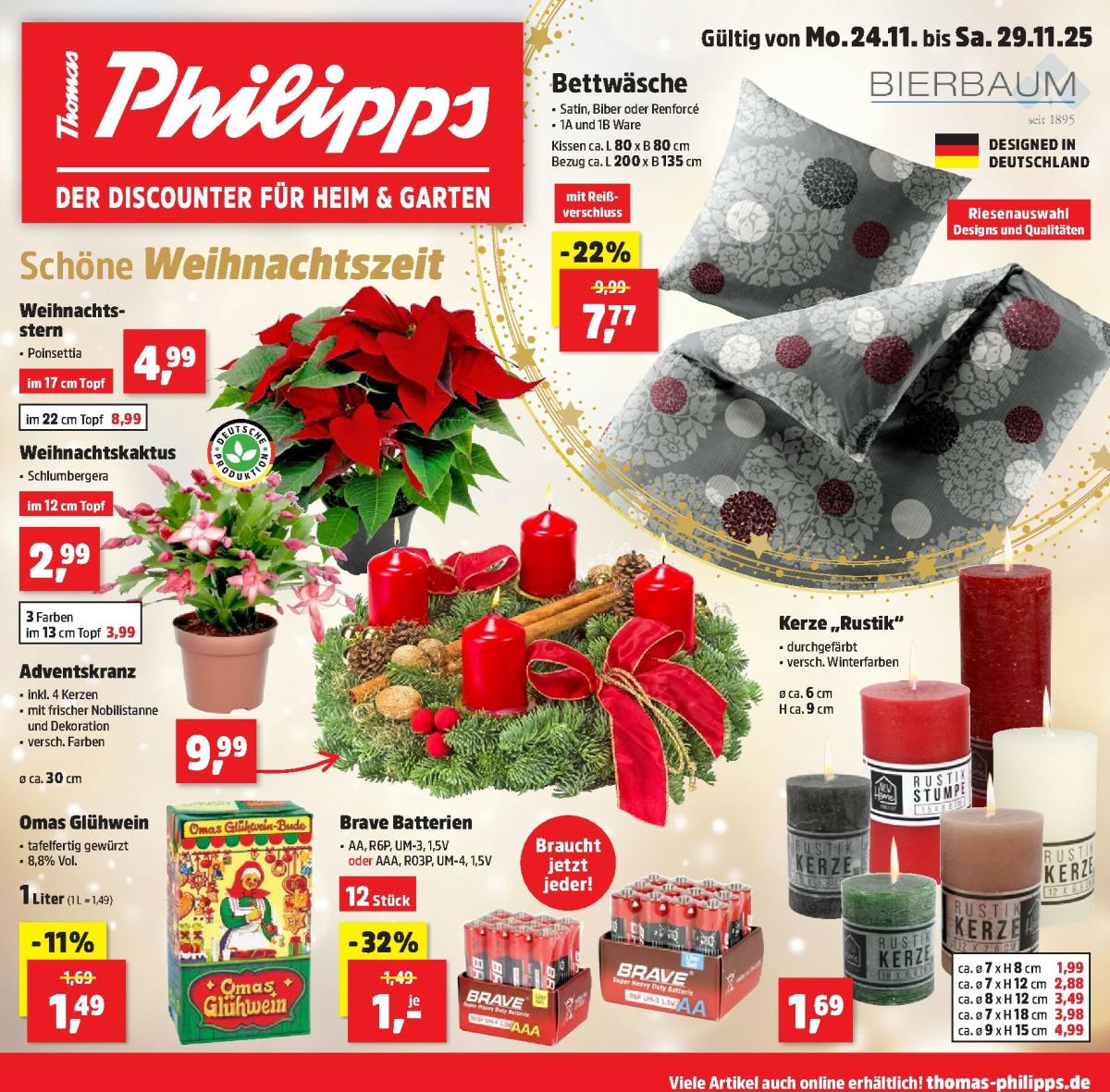 Thomas Phillips-Prospekt gültig vom 24.11. bis 29.11.