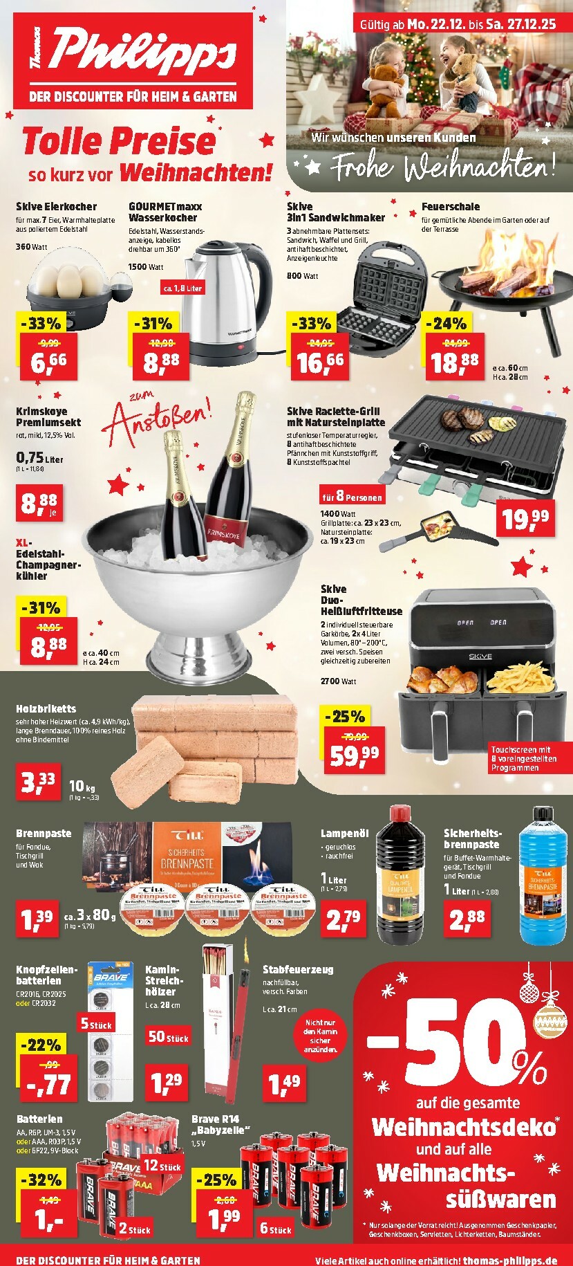 Thomas Phillips-Prospekt gültig vom 22.12. bis 27.12.