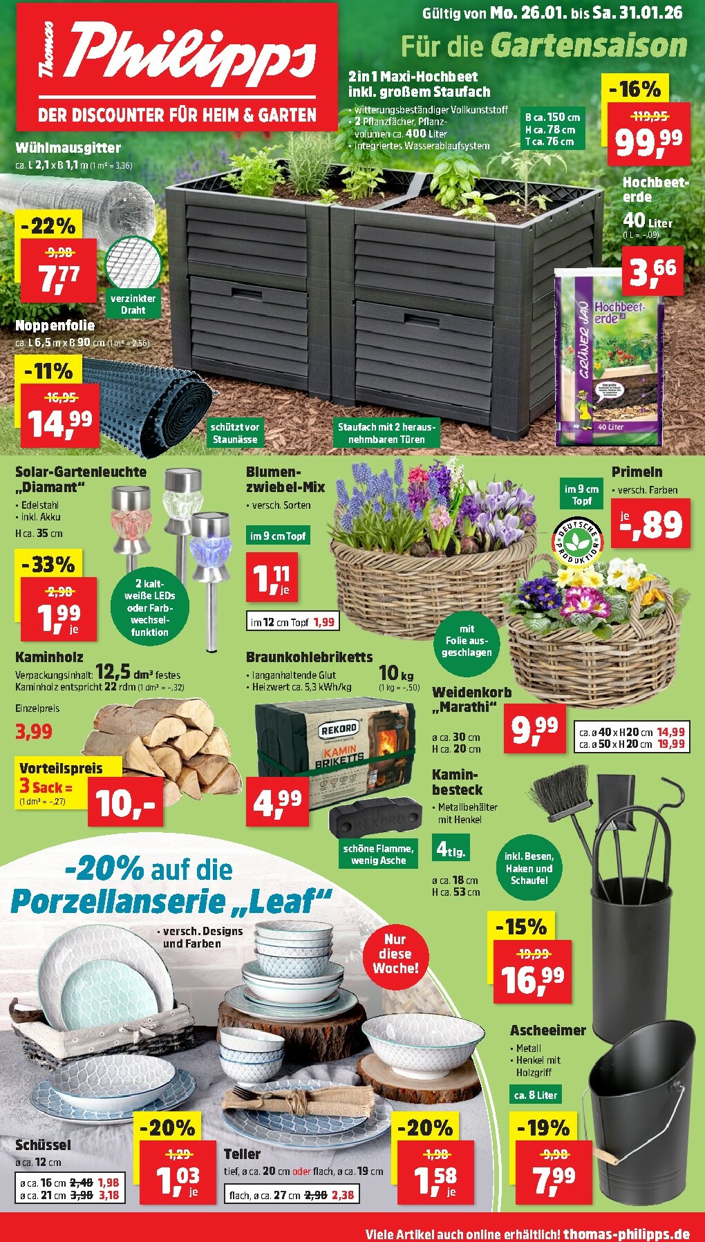 Thomas Phillips-Prospekt gültig vom 26.01. bis 31.01.