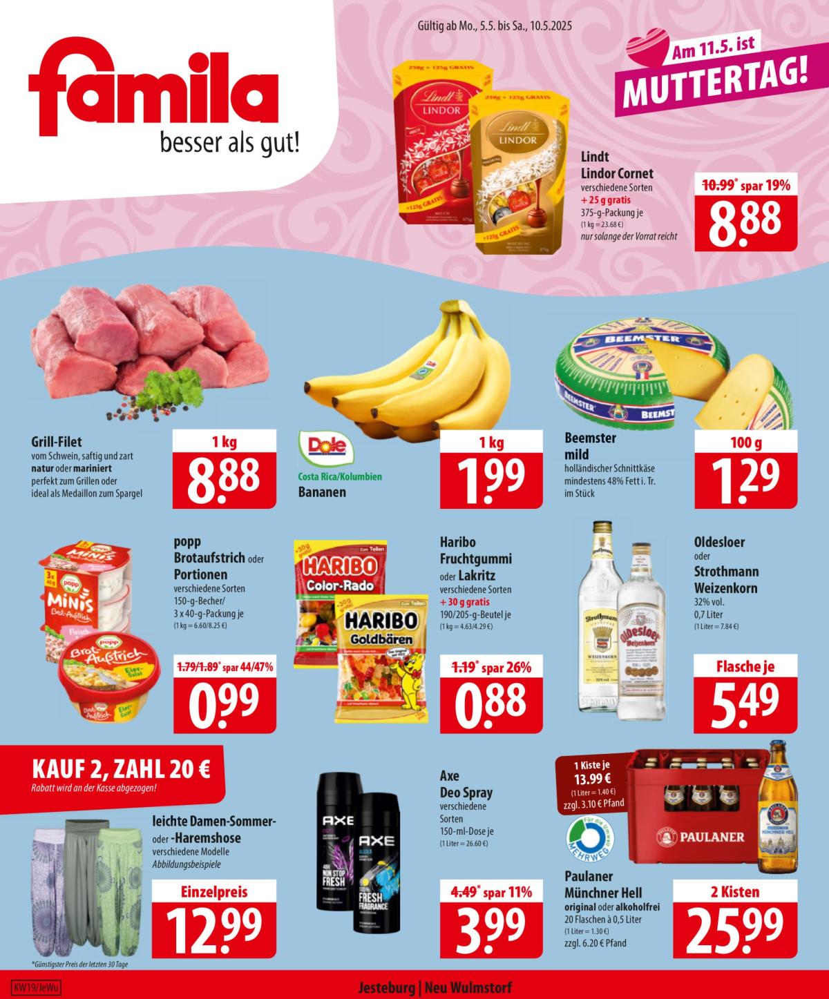 Famila Nordost-Prospekt gültig von 05.05. bis 10.05.
