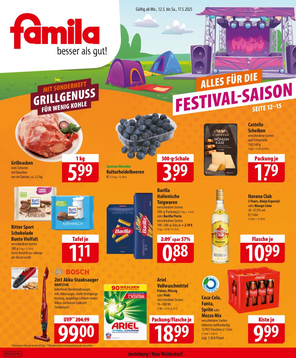 Famila Nordost-Prospekt gültig von 12.05. bis 17.05.