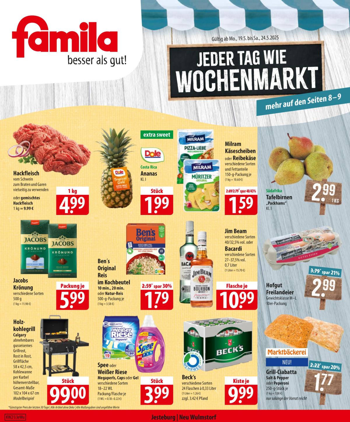 Famila Nordost-Prospekt gültig von 19.05. bis 24.05.