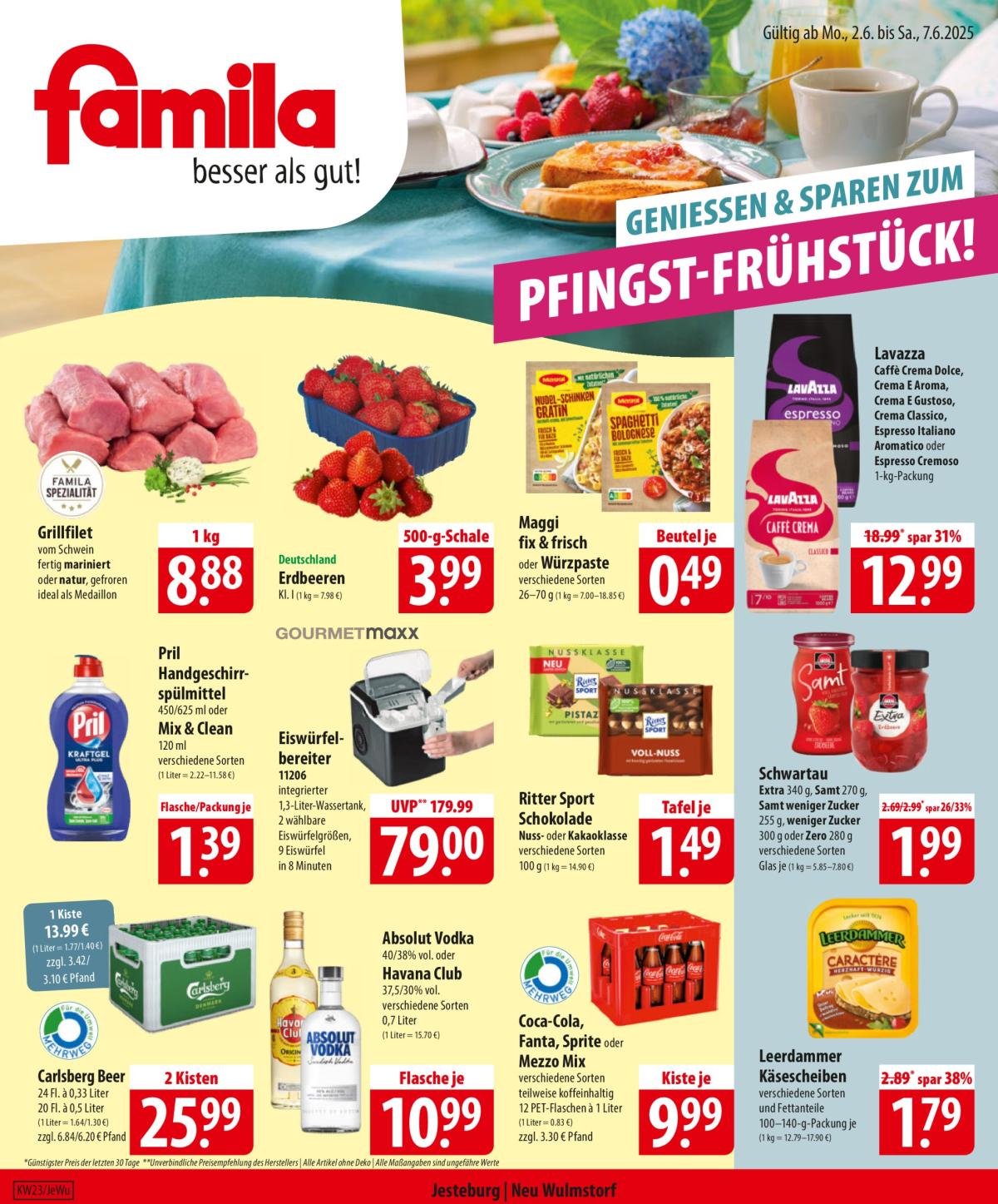 Famila Nordost-Prospekt gültig von 02.06. bis 07.06.