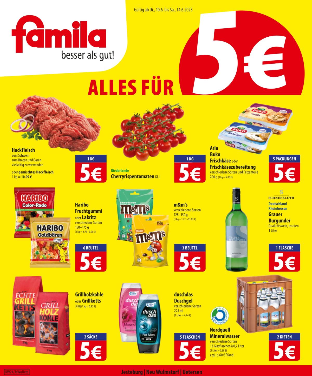 Famila Nordost-Prospekt gültig vom 09.06. bis 14.06.