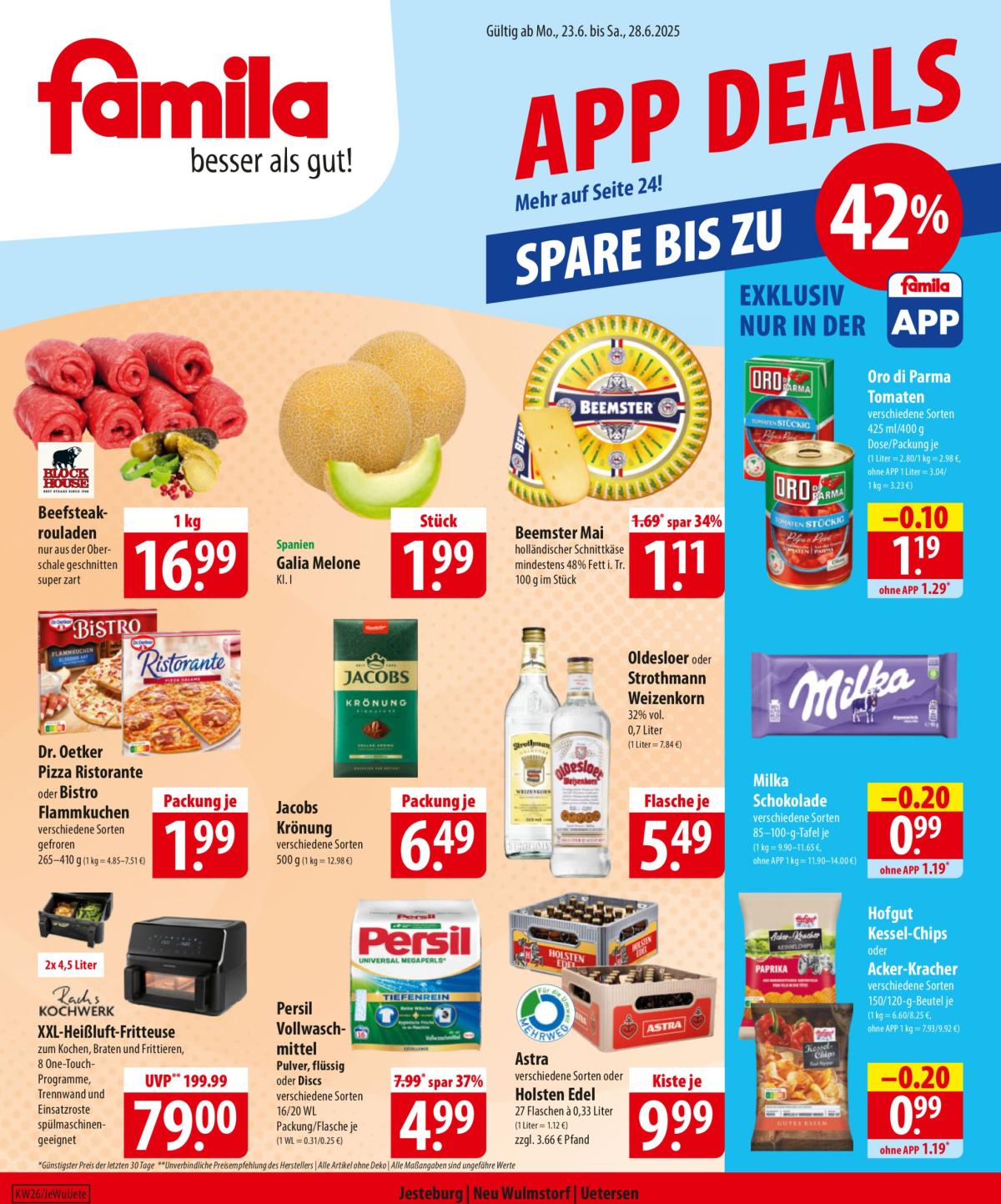 Famila Nordost-Prospekt gültig vom 23.06. bis 28.06.