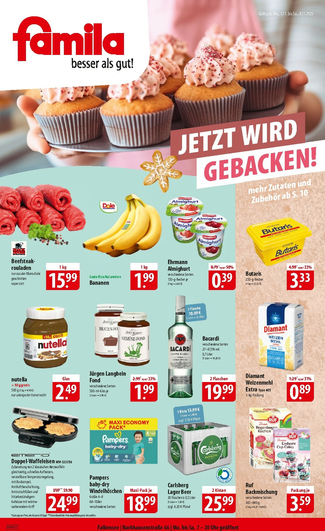 Famila Nordost-Prospekt gültig vom 03.11. bis 08.11.