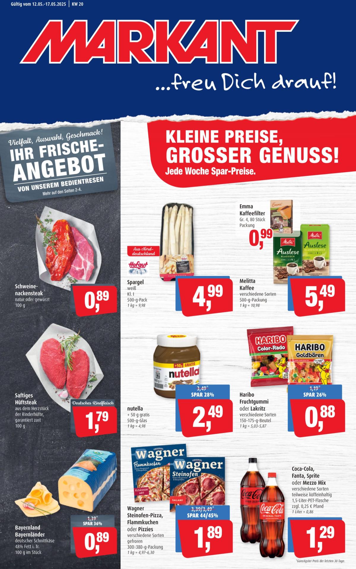 Markant Freu Dich Drauf-Prospekt gültig von 12.05. bis 17.05.