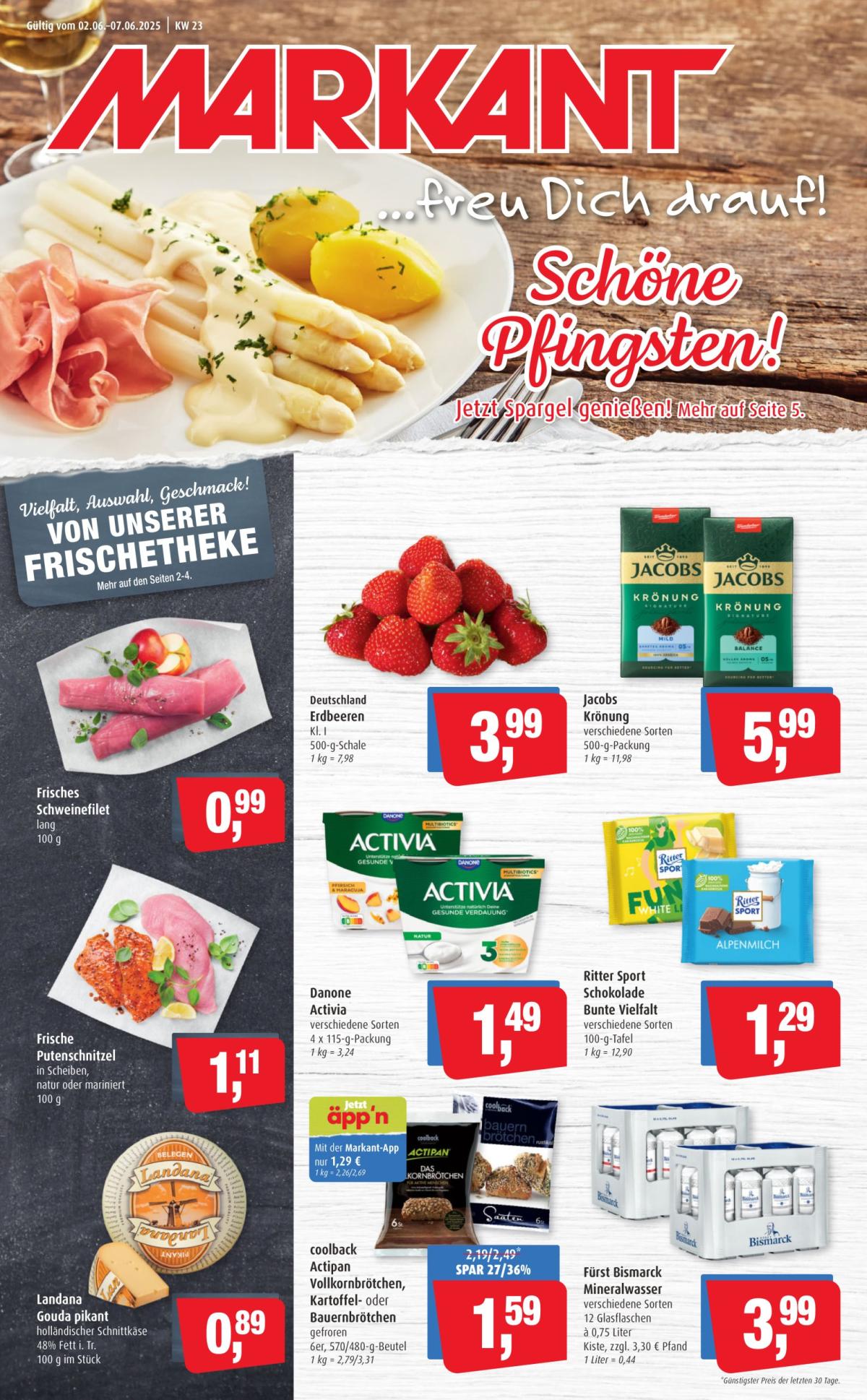 Markant Freu Dich Drauf-Prospekt gültig von 02.06. bis 07.06.