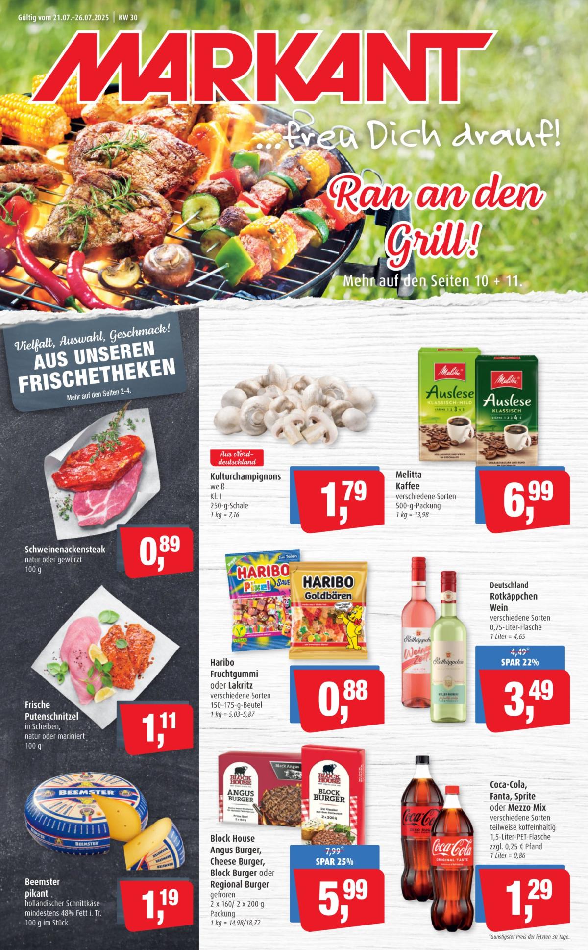 Markant Freu Dich Drauf-Prospekt gültig vom 21.07. bis 26.07.