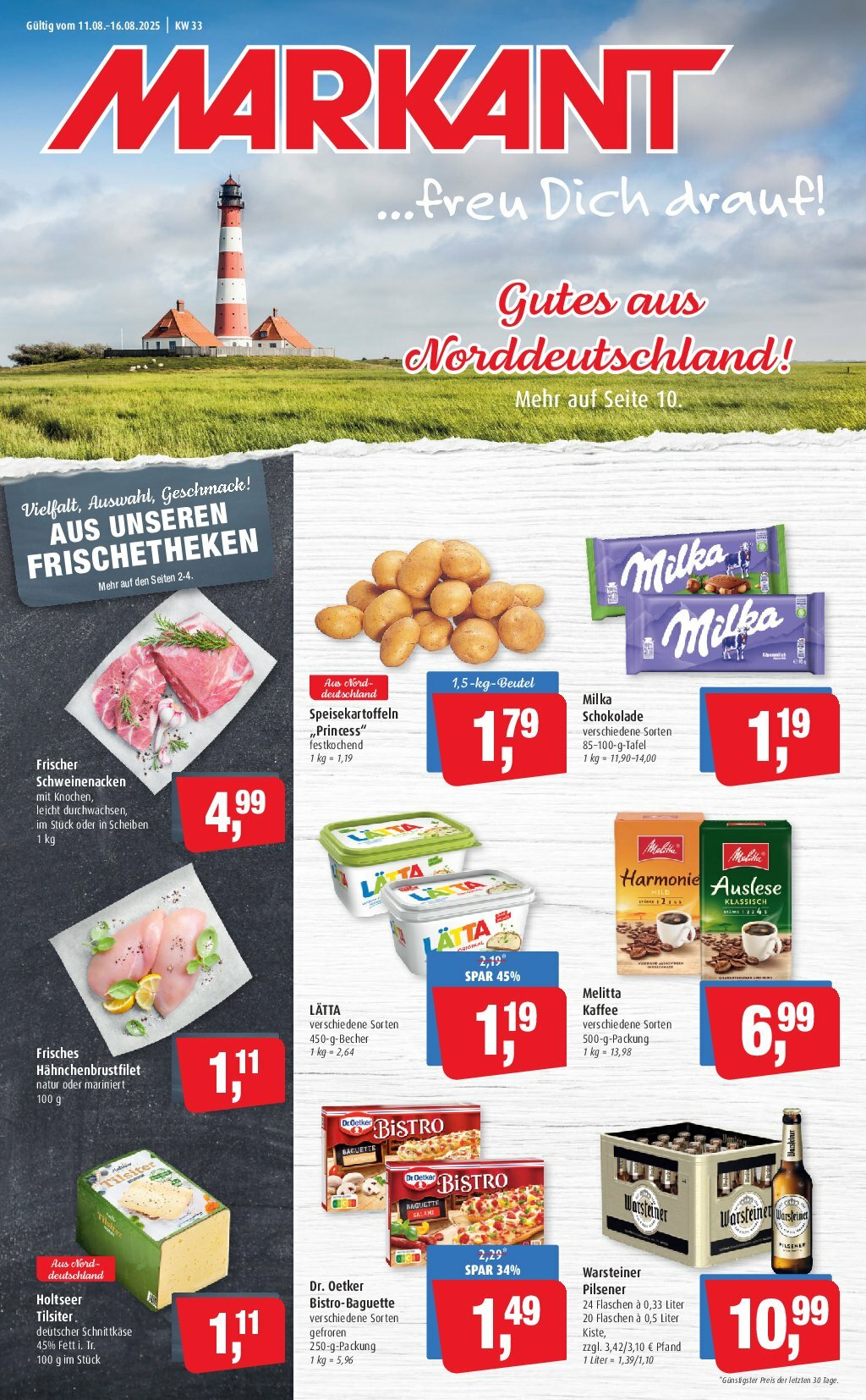 Markant Freu Dich Drauf-Prospekt gültig vom 11.08. bis 16.08.