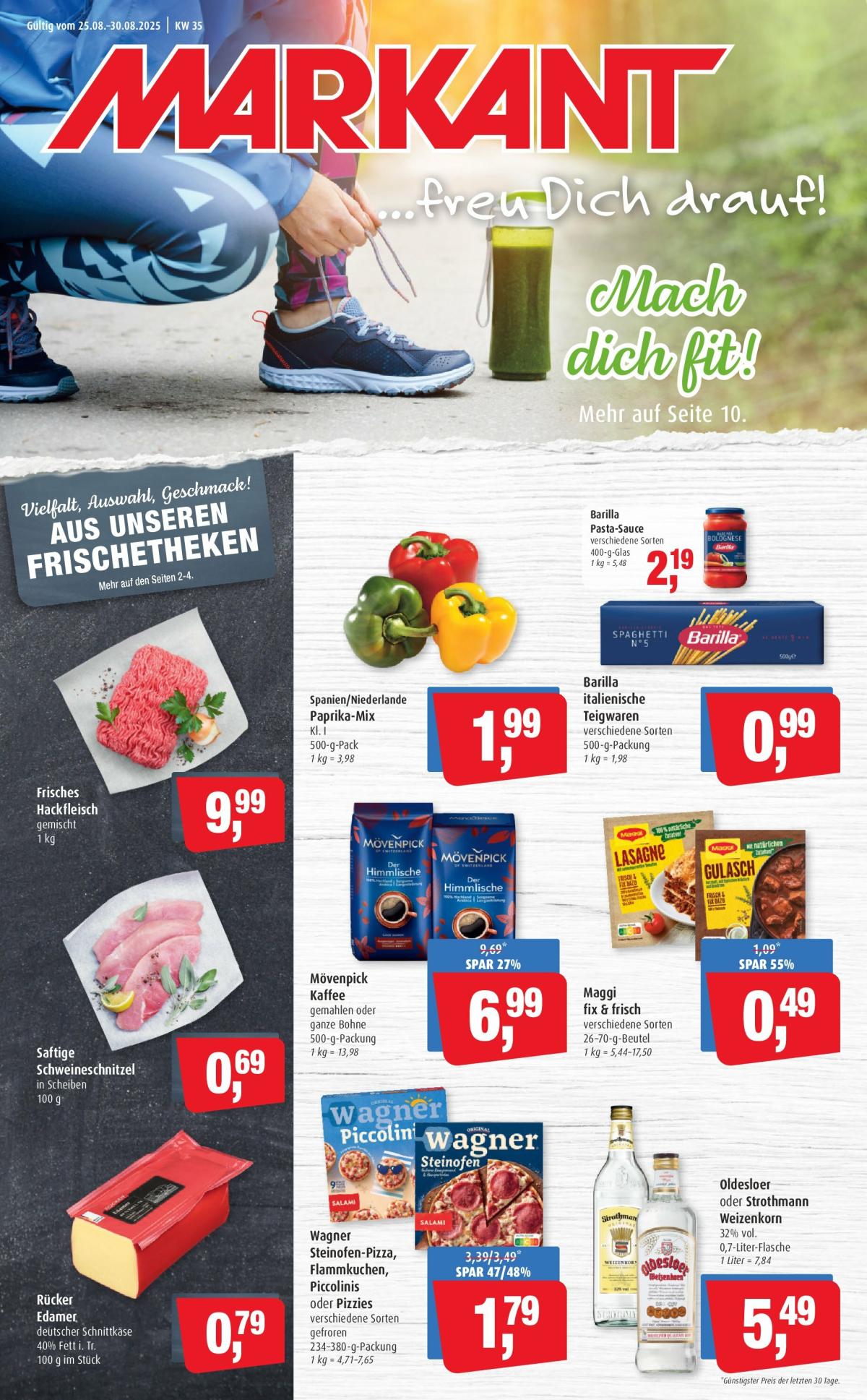 Markant Freu Dich Drauf-Prospekt gültig vom 25.08. bis 30.08.