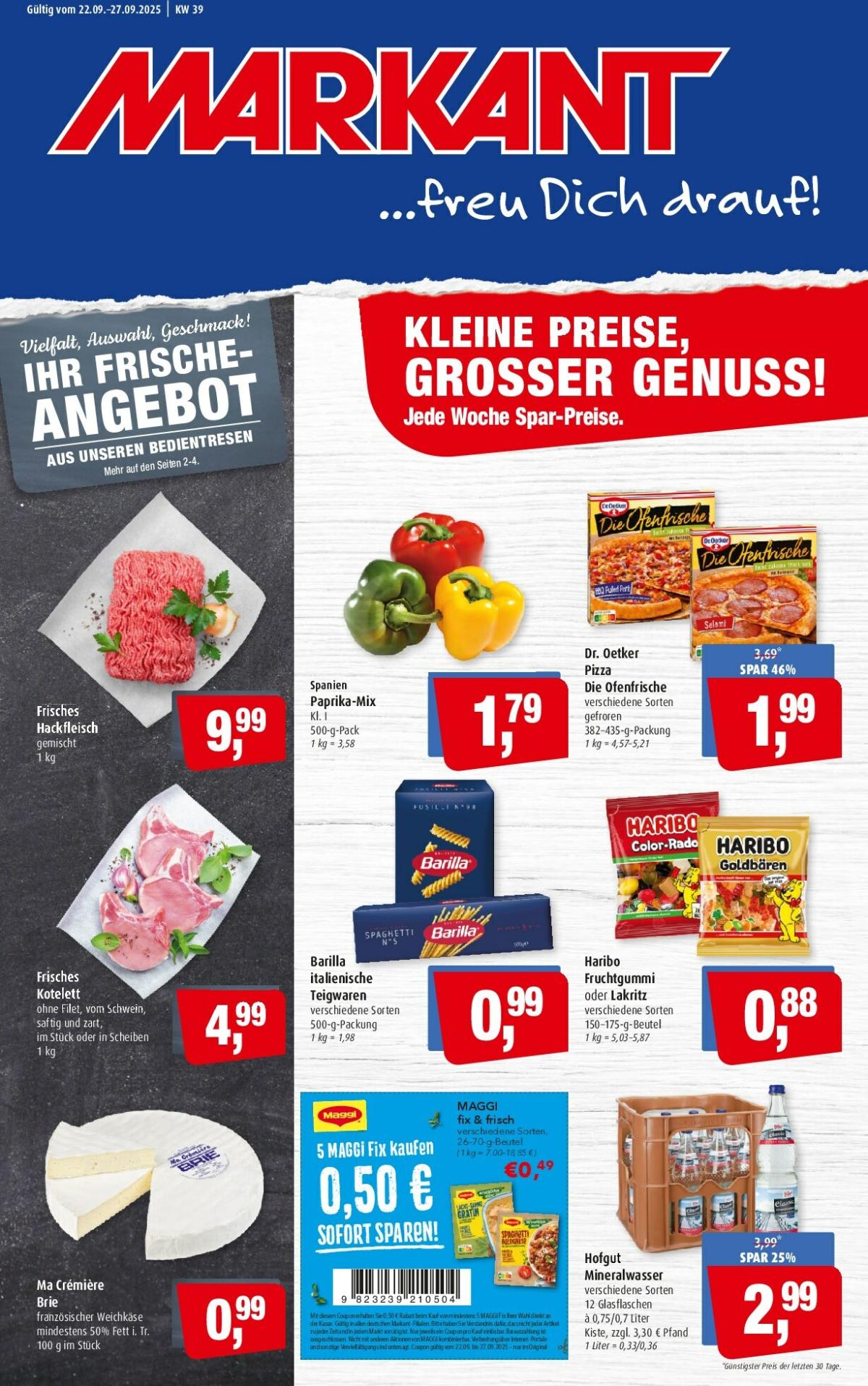 Markant Freu Dich Drauf-Prospekt gültig vom 22.09. bis 27.09.