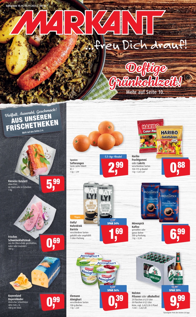 Markant Freu Dich Drauf-Prospekt gültig vom 10.11. bis 15.11.
