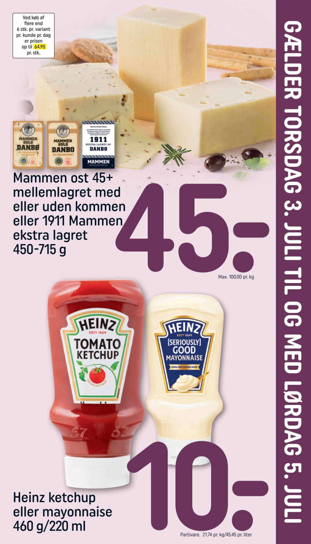 Rema 1000 - Indstik tilbudsavis gyldig fra 03.07. til 05.07.