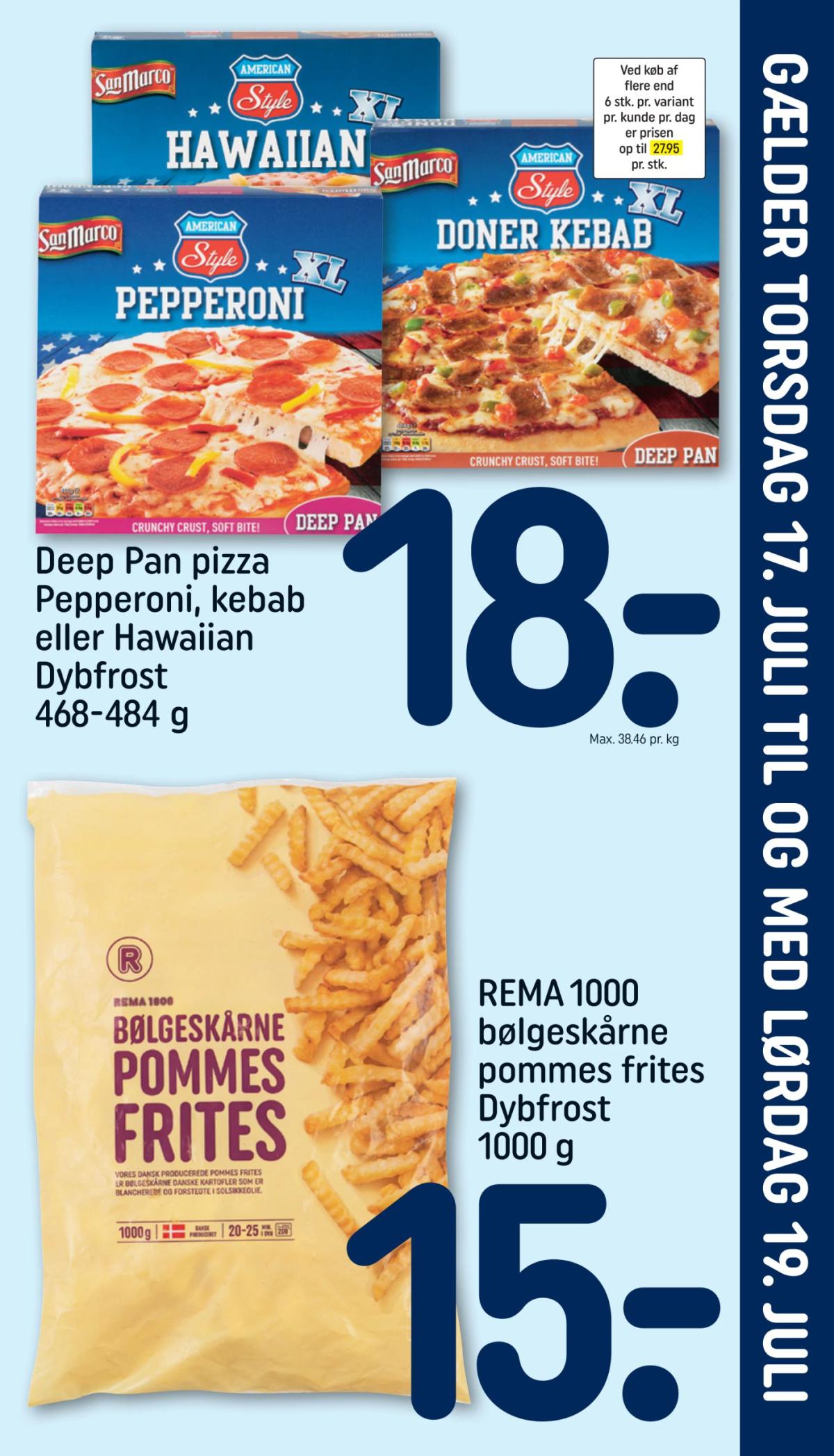 Rema 1000 - Indstik tilbudsavis gyldig fra 17.07. til 19.07.