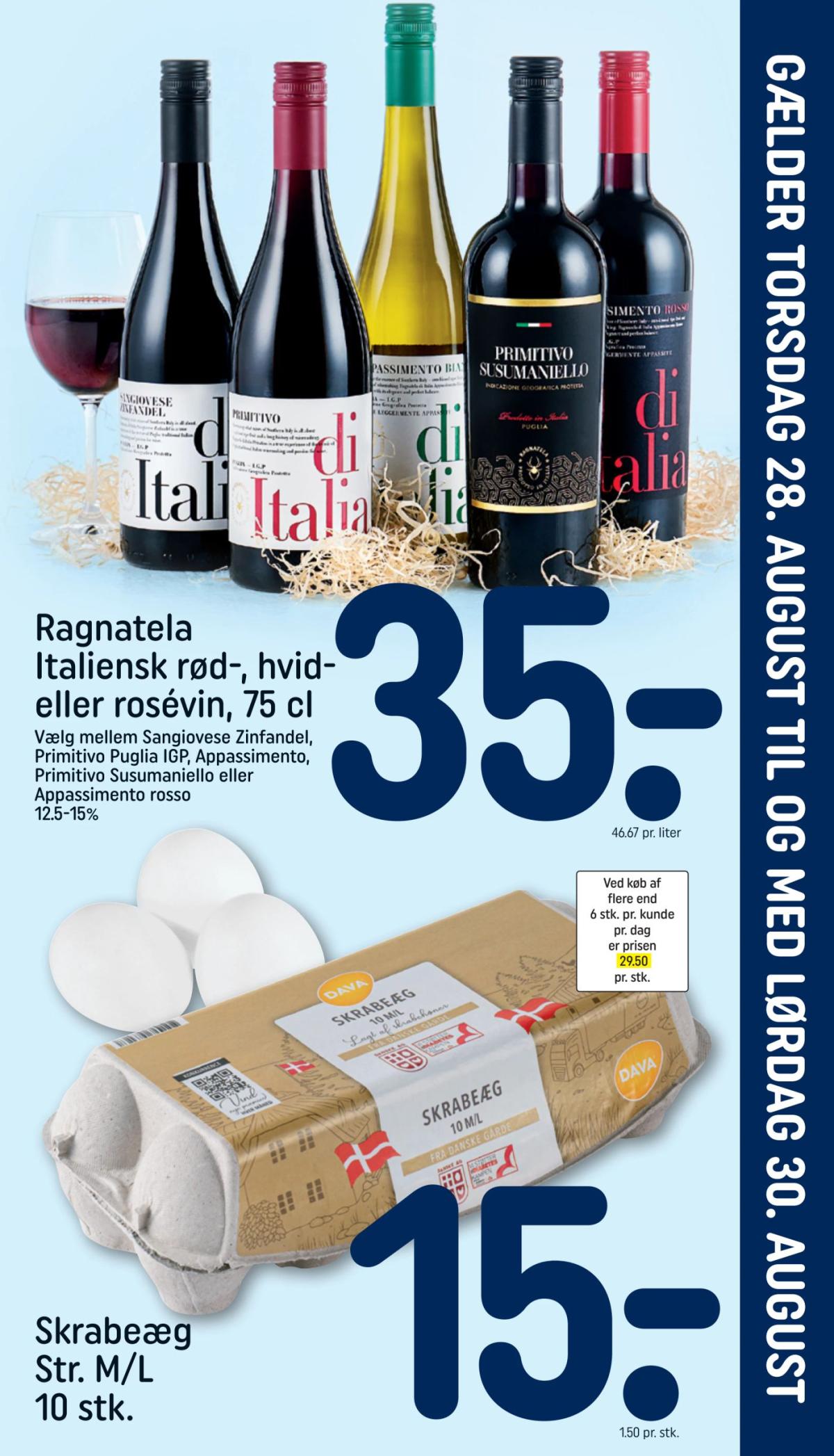 Rema 1000 - Indstik tilbudsavis gyldig fra 28.08. til 30.08.