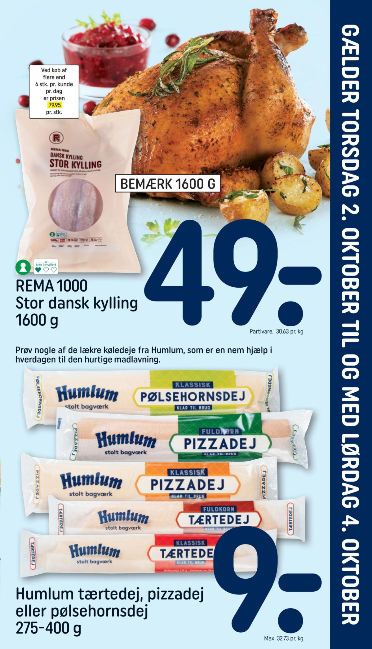 Rema 1000 - Indstik tilbudsavis gyldig fra 02.10. til 04.10.