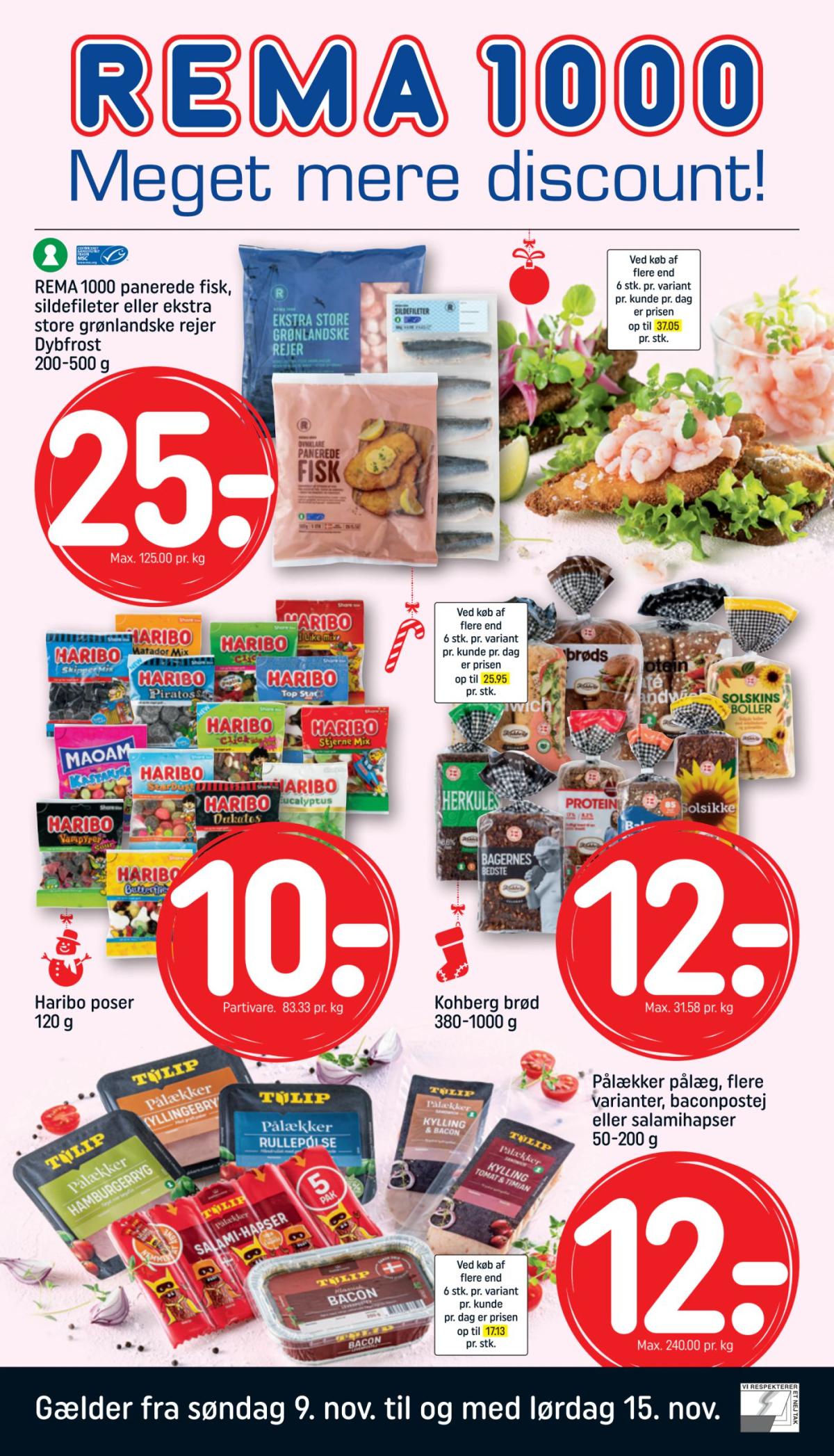 Rema 1000 tilbudsavis gyldig fra 09.11. til 15.11.